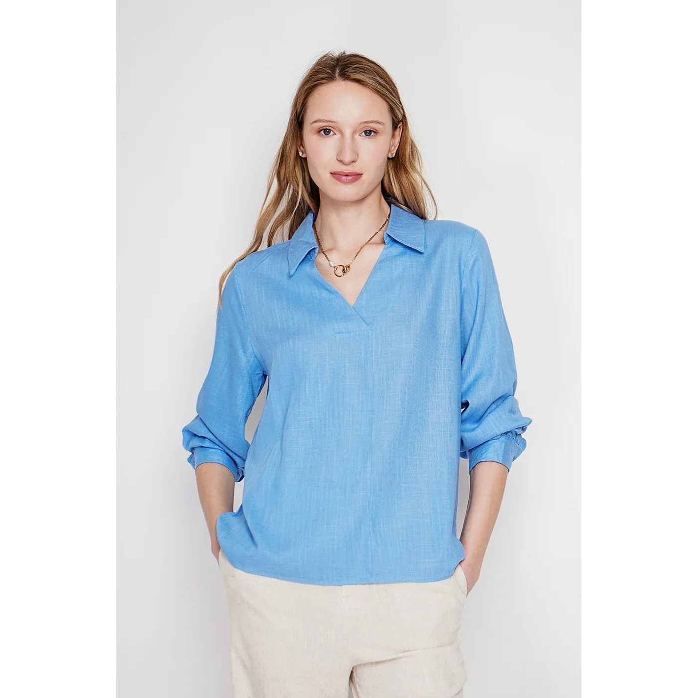 Blouse - Azur - Image 5