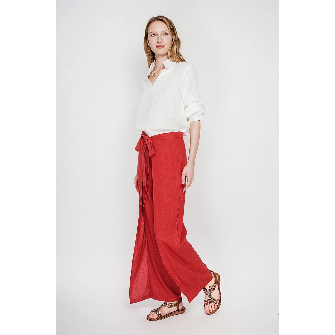 Blouse - Blanc - Image 2