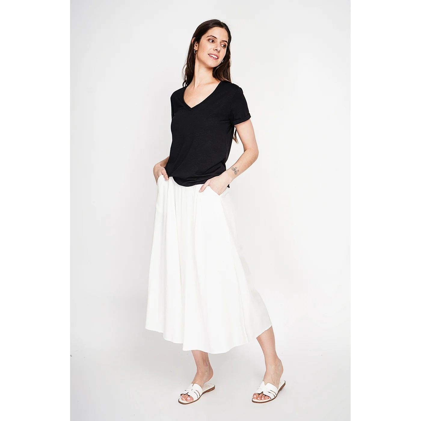 Jupe - Blanc - Image 4