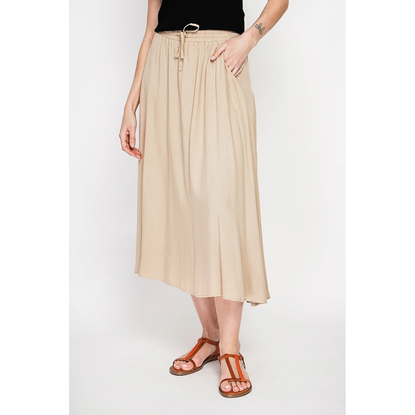 Jupe - Camel - Image 2