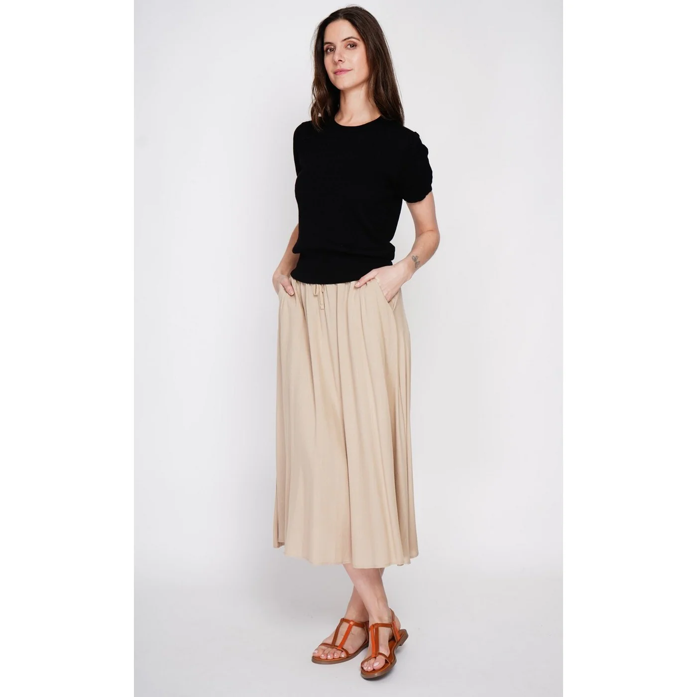 Jupe - Camel - Image 5