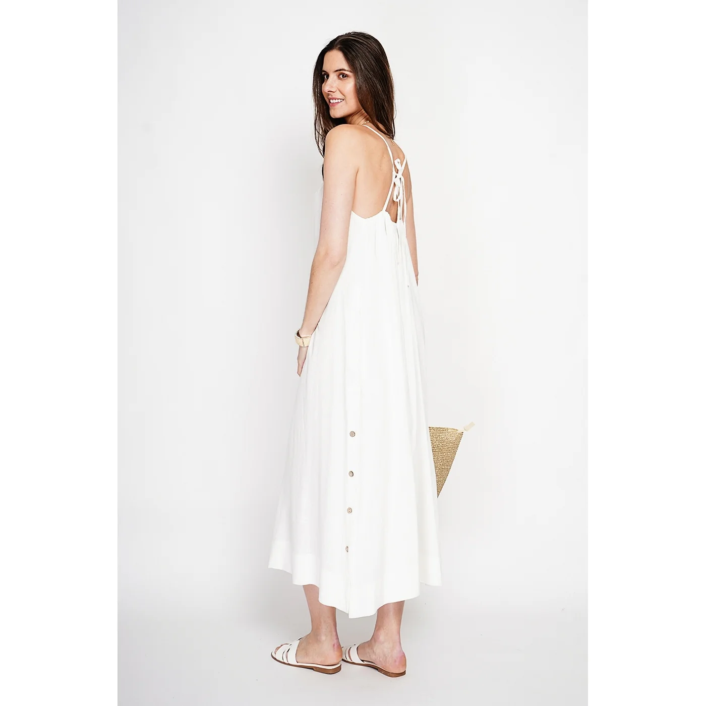 Robe - Blanc - Image 3