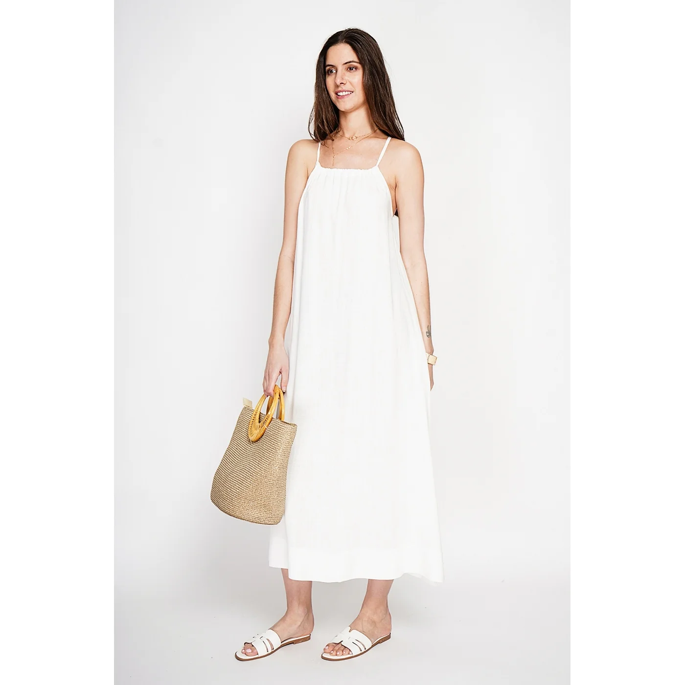 Robe - Blanc - Image 5