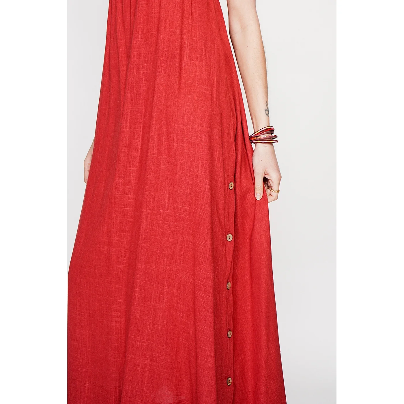 Robe - Rouge - Image 2