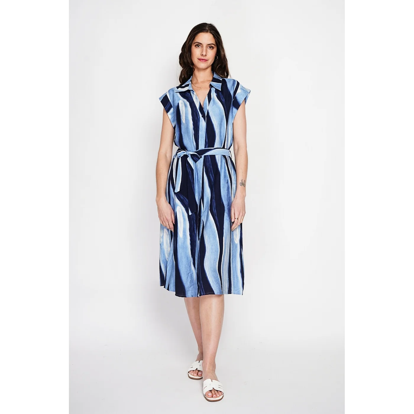 Robe - Bleu Jeans - Image 4