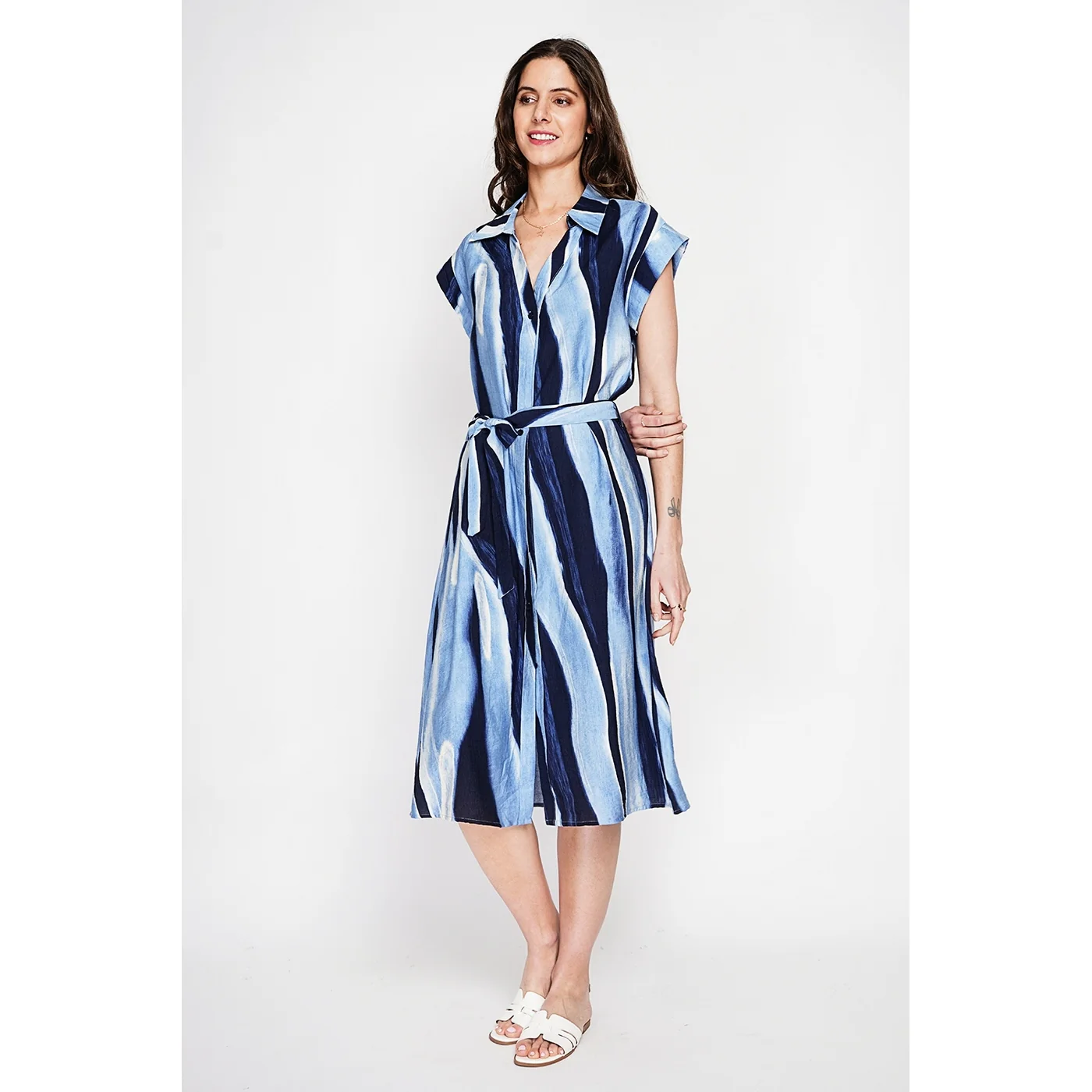 Robe - Bleu Jeans - Image 5