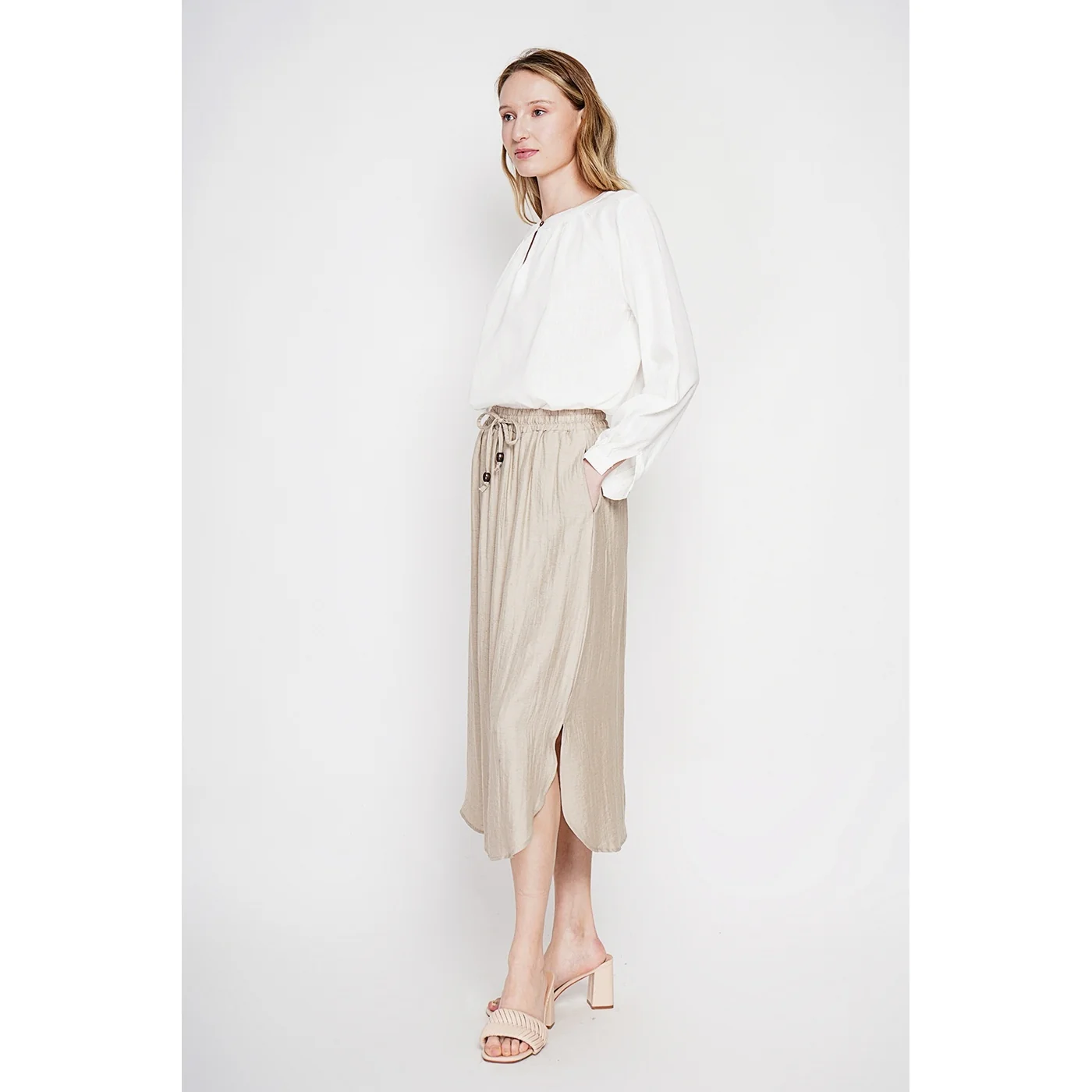 Blouse - Blanc - Image 4