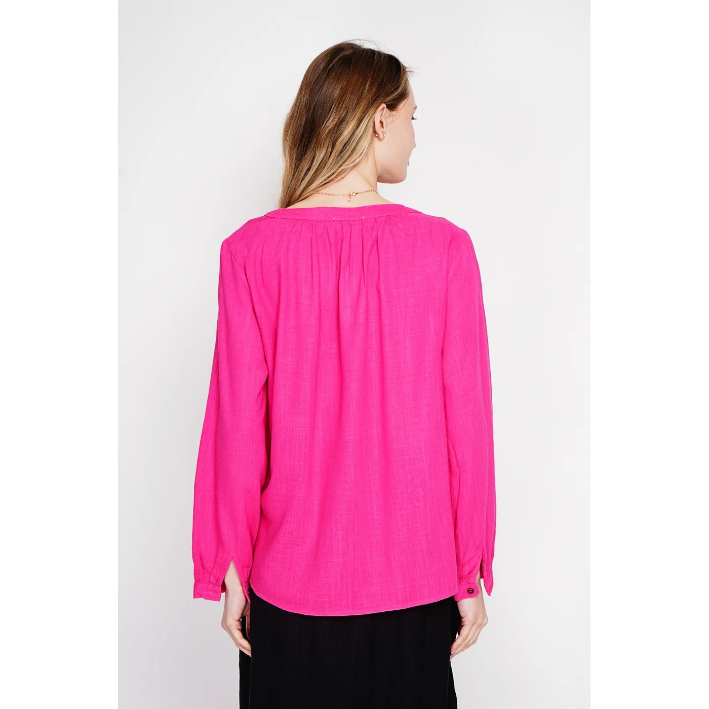 Blouse - Fushia - Image 4