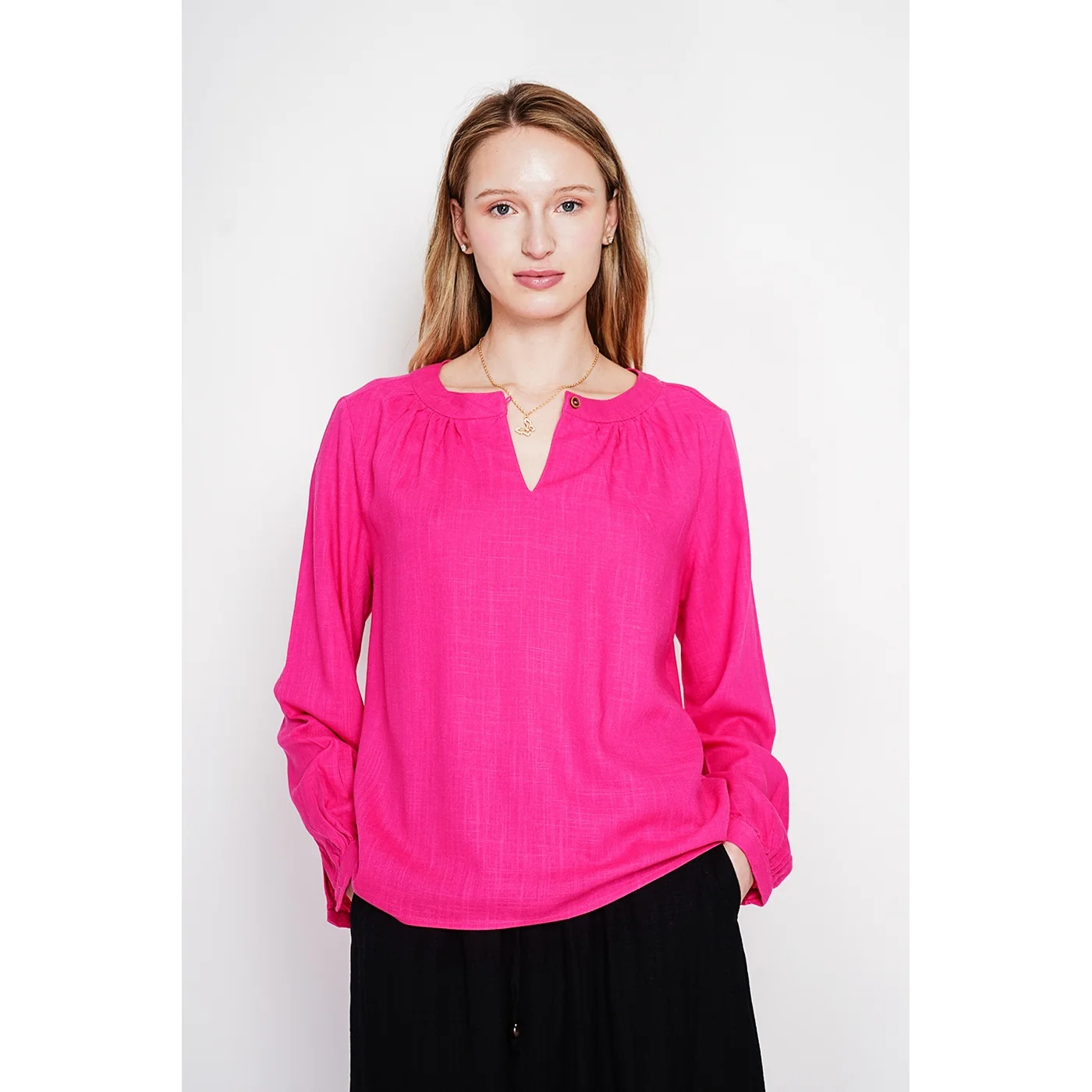 Blouse - Fushia - Image 5
