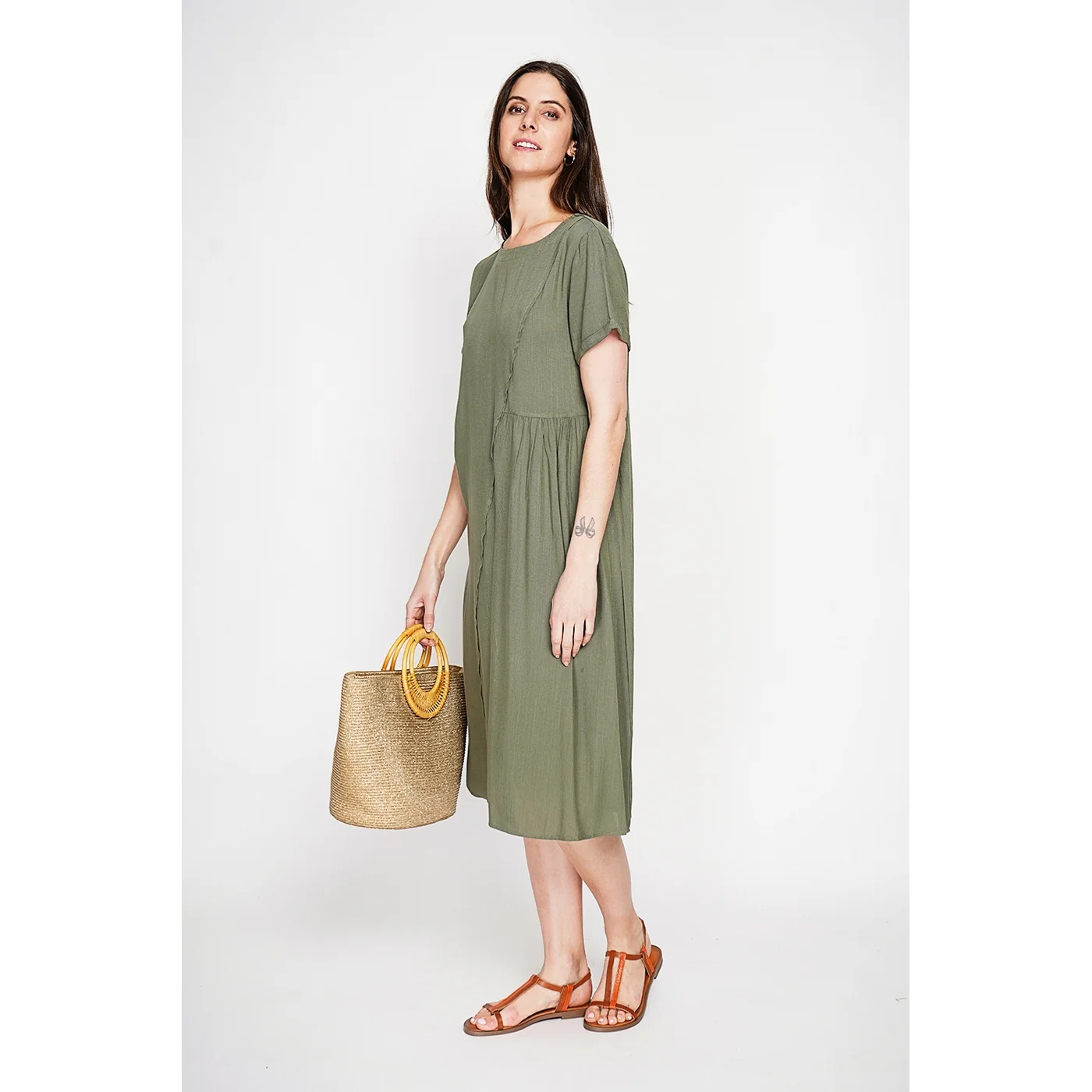 Robe - Kaki - Image 2