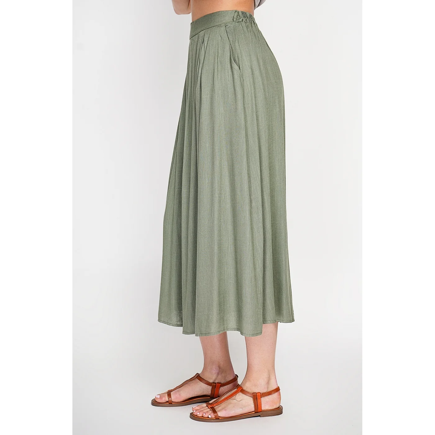 Jupe - Kaki Claire - Image 2