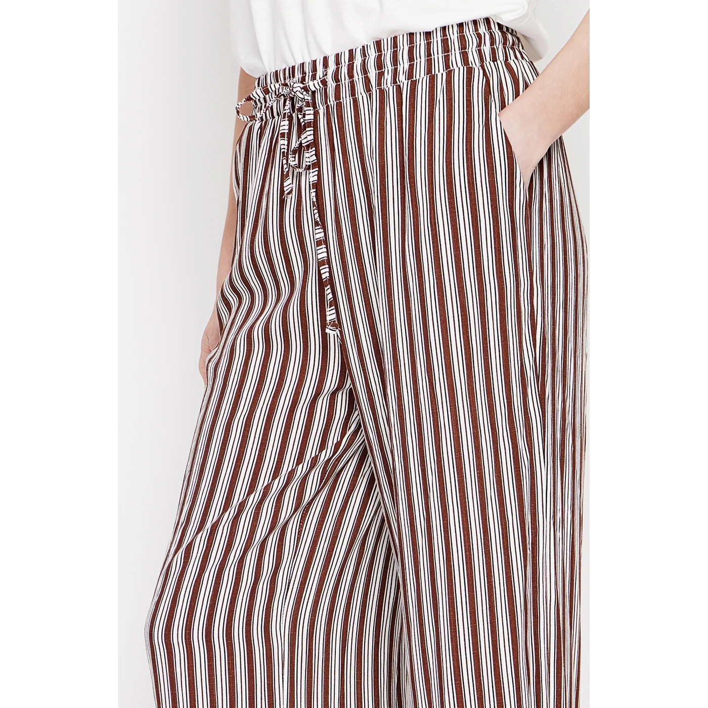 Pantalon - Marron - Image 2