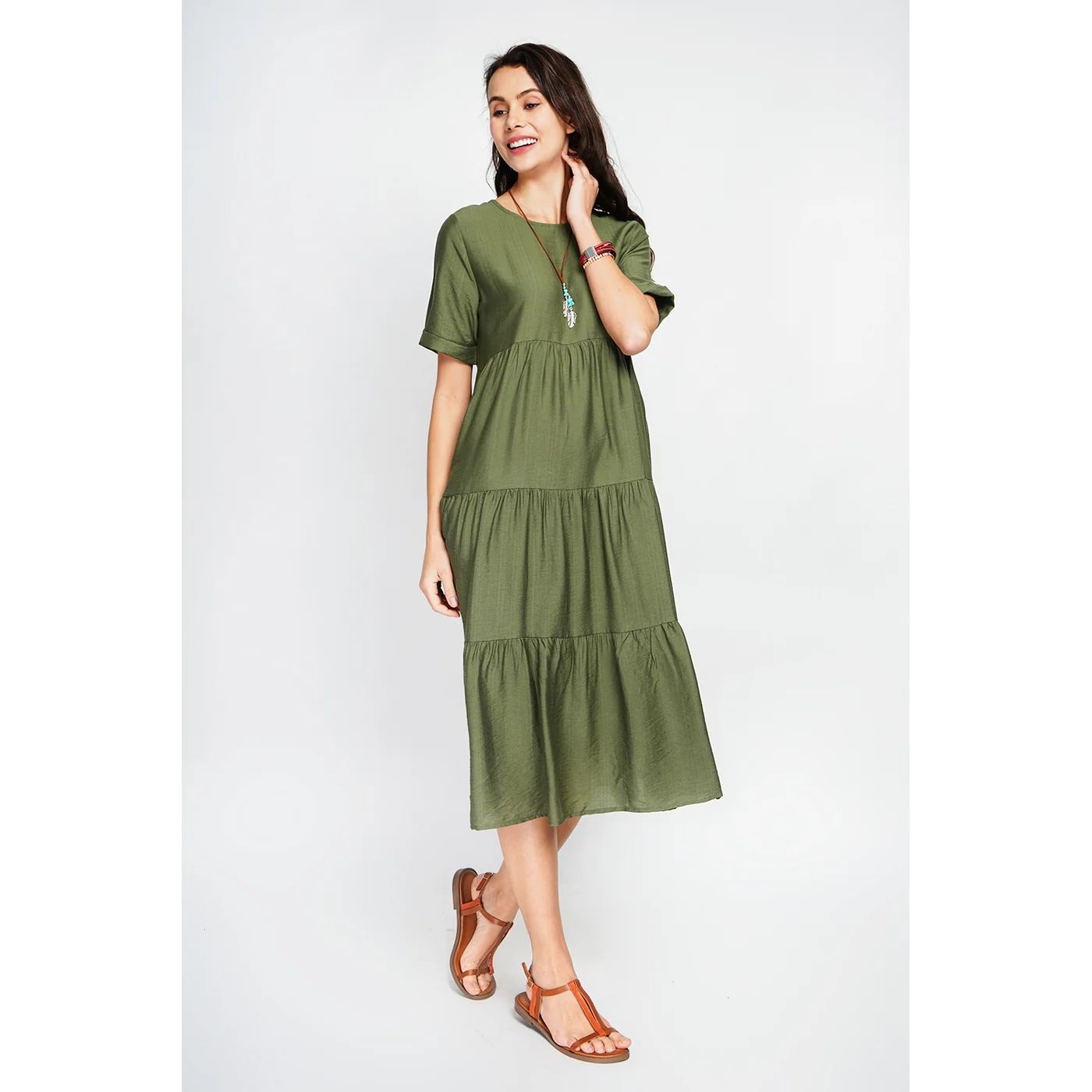 Robe - Kaki - Image 3