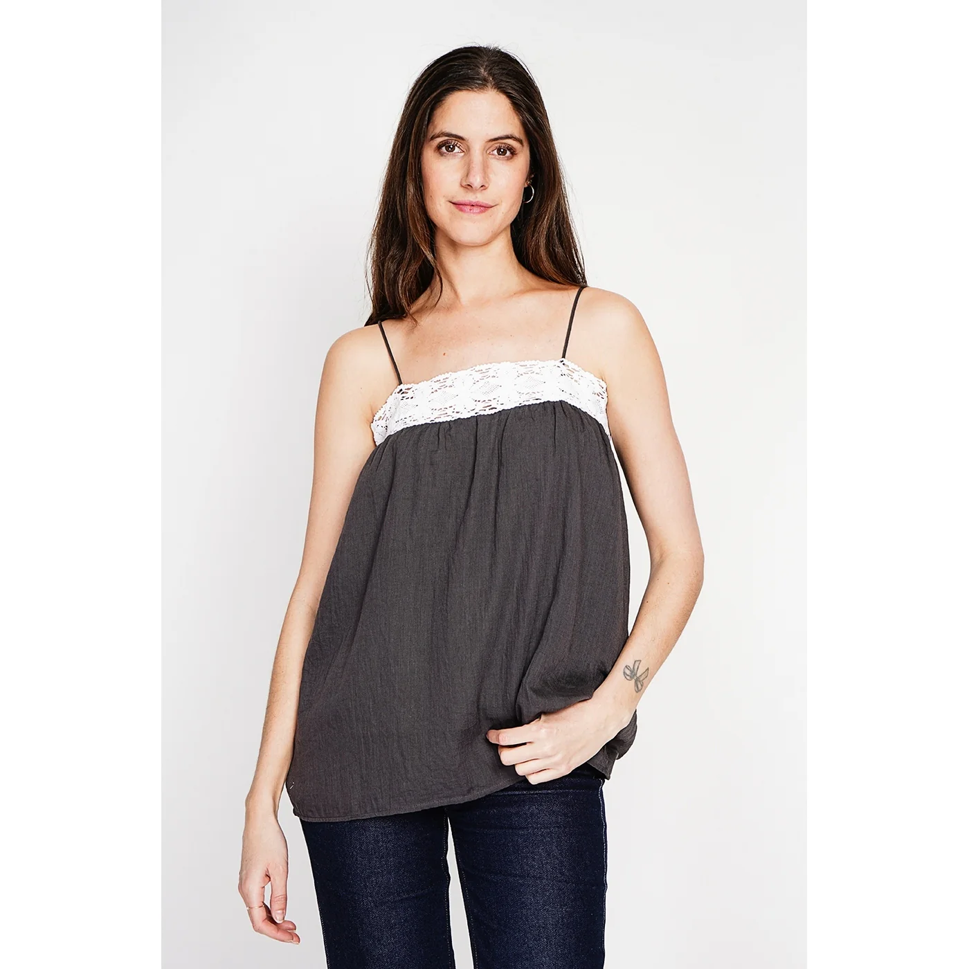 Top Bretelle - Noir - Image 5