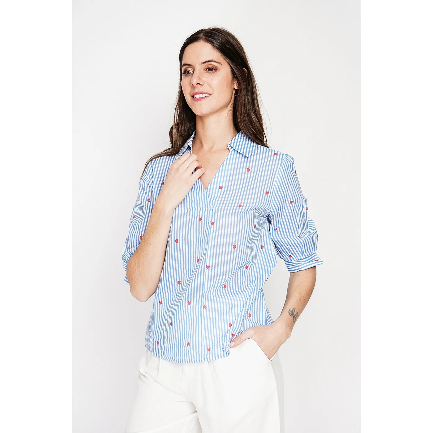 Blouse - Azur - Image 5