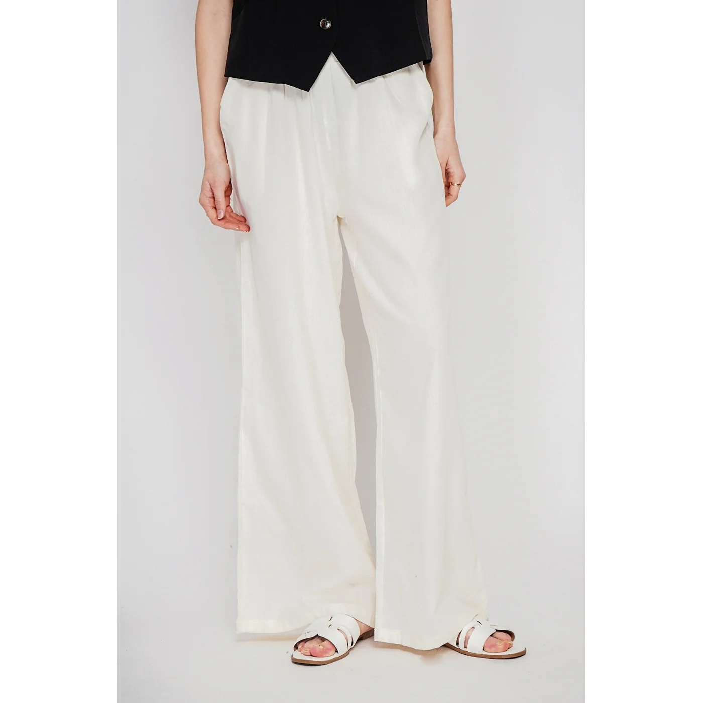 Pantalon - Blanc Casse - Image 3