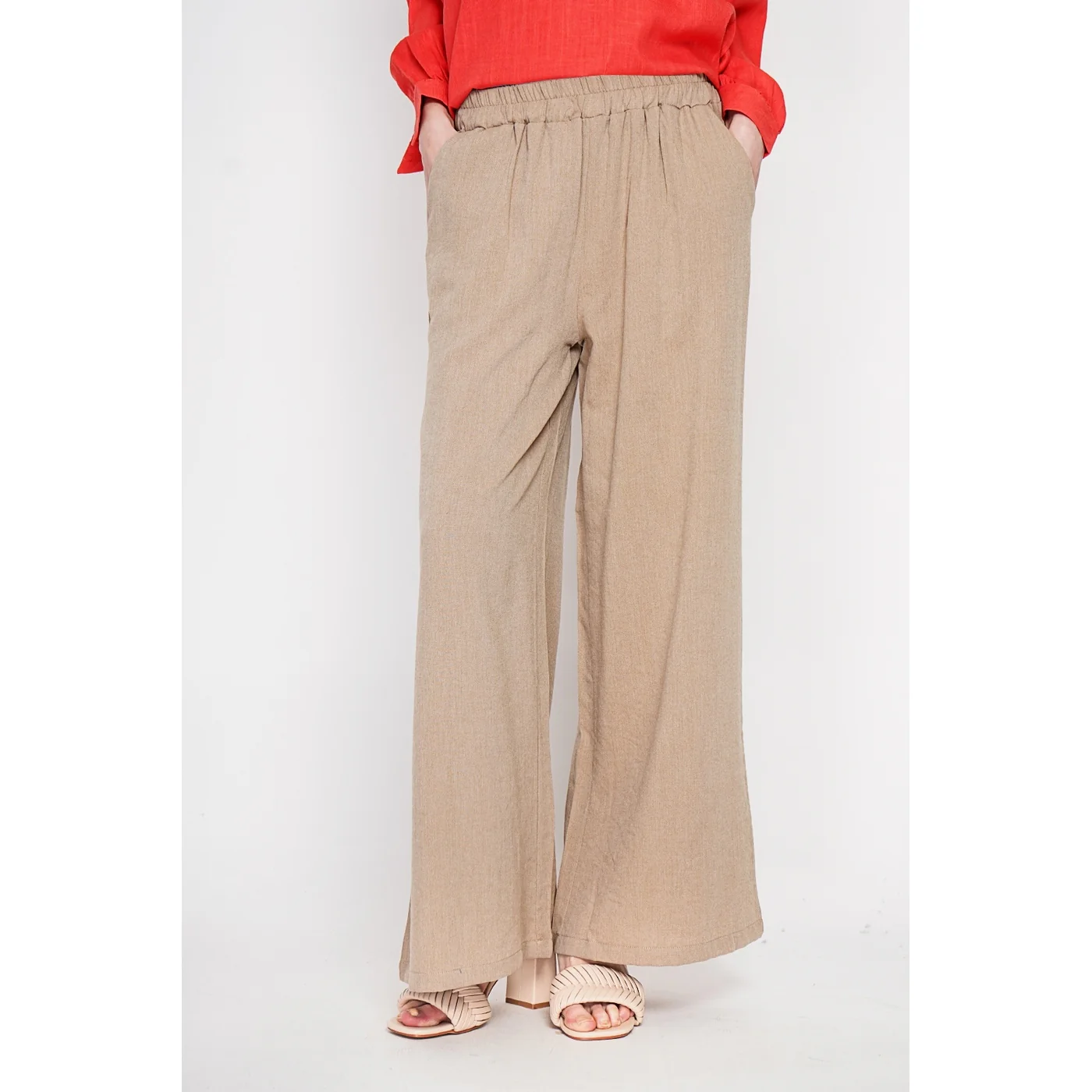Pantalon - Camel - Image 3