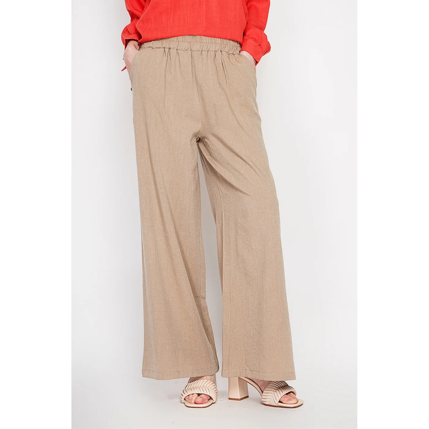 Pantalon - Camel - Image 4