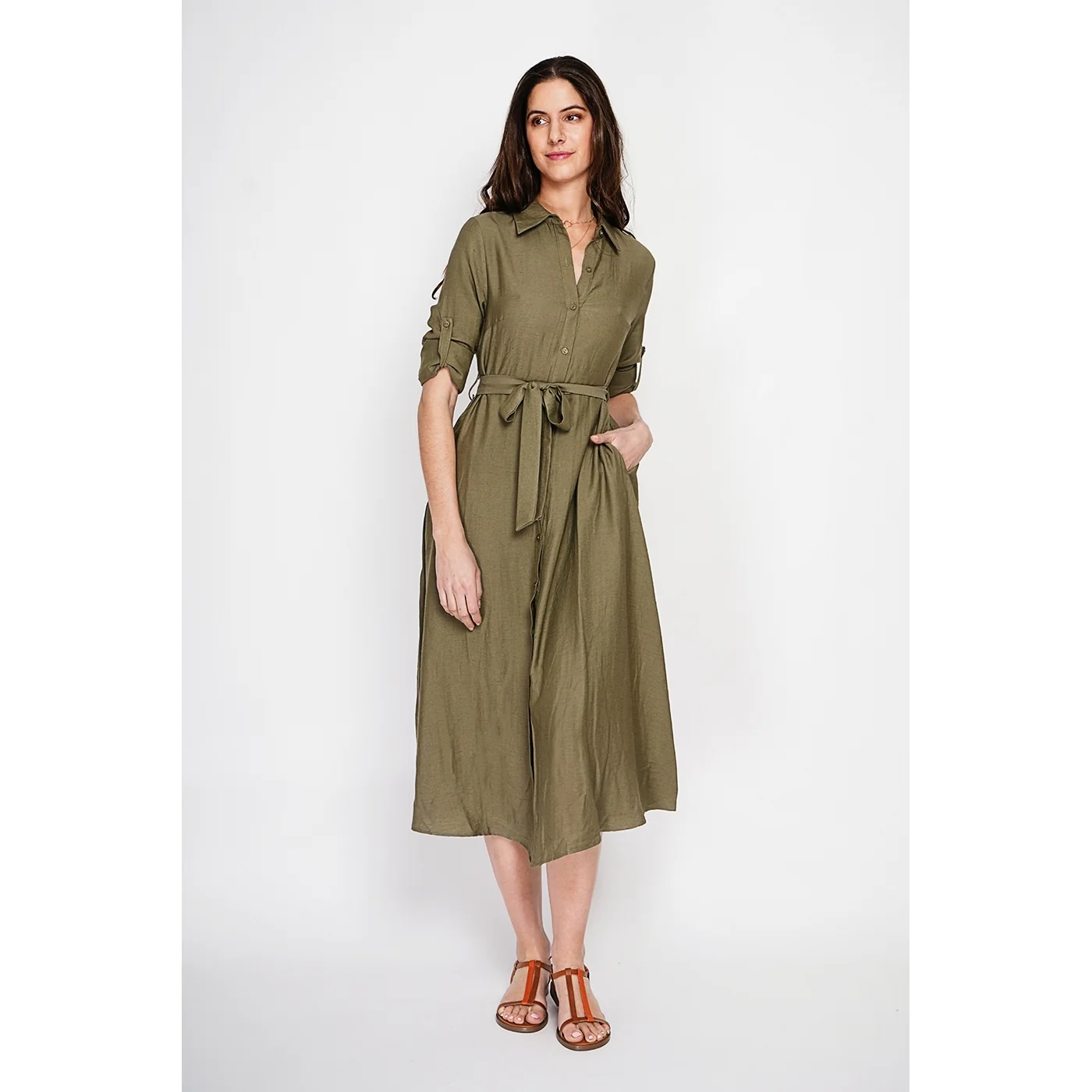Robe - Kaki - Image 4