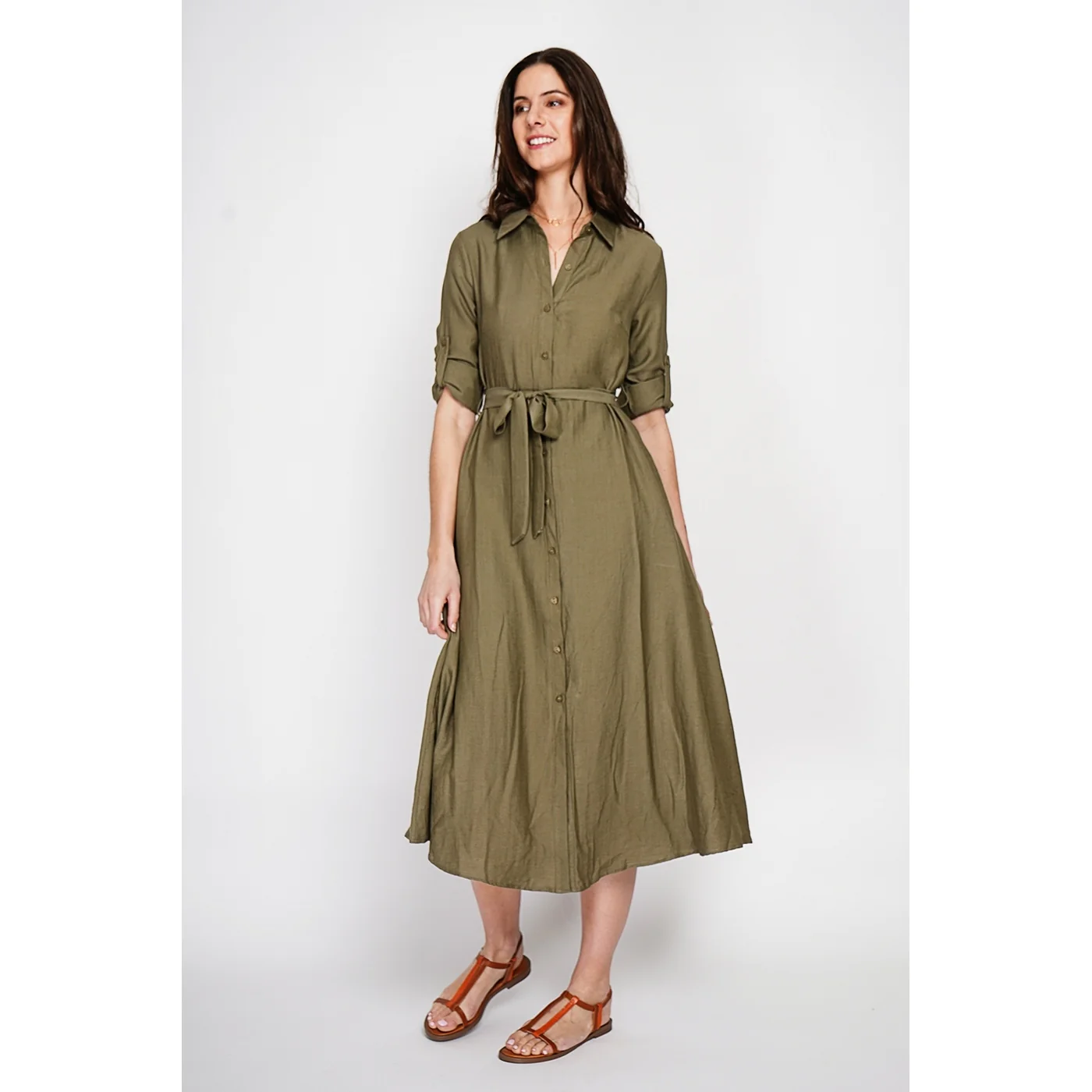 Robe - Kaki - Image 6