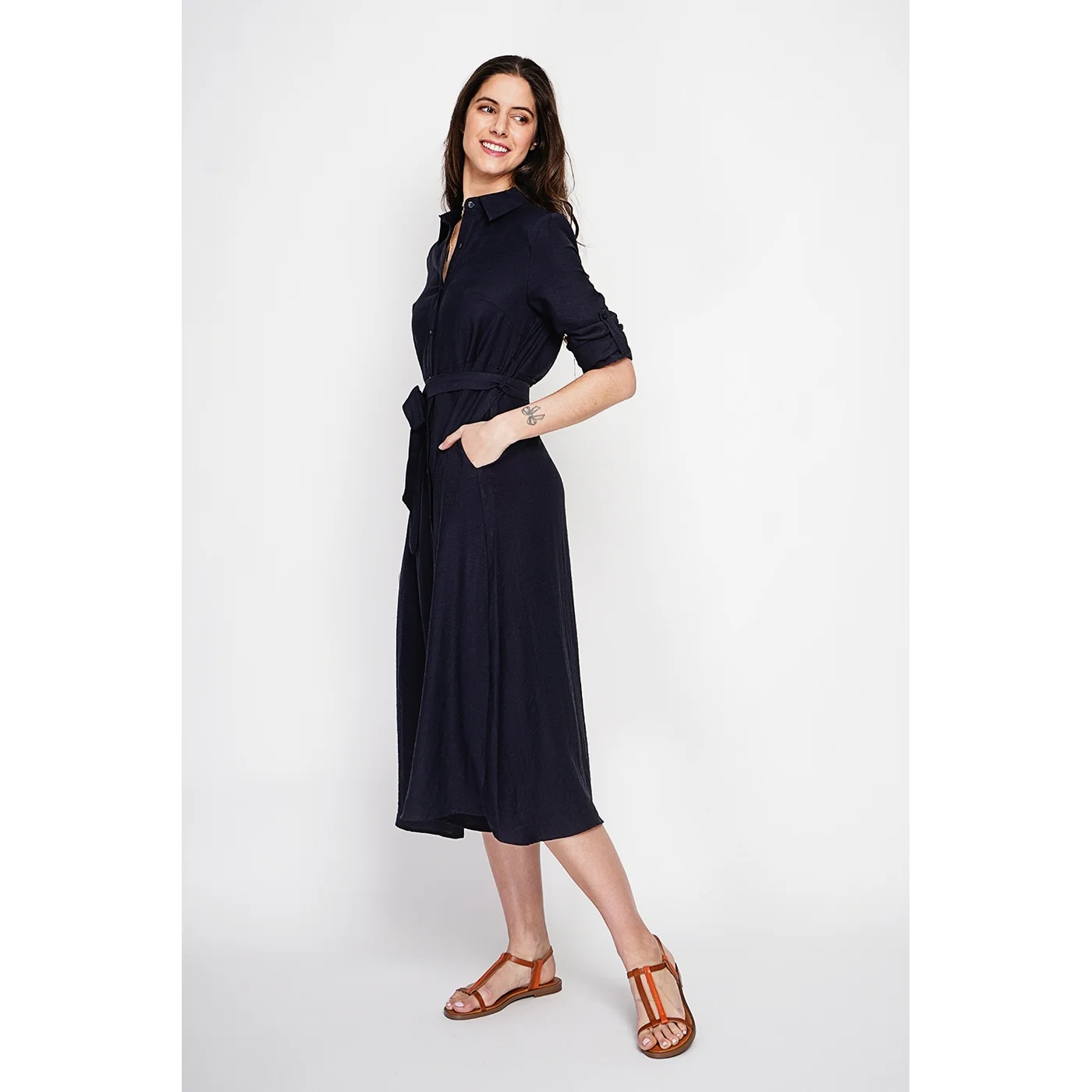 Robe - Marine - Image 4