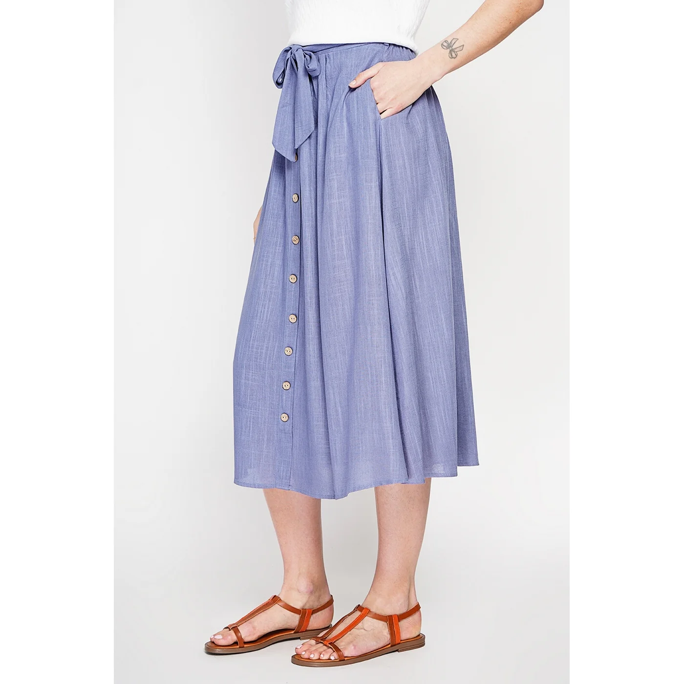 Jupe - Bleu Jeans - Image 5