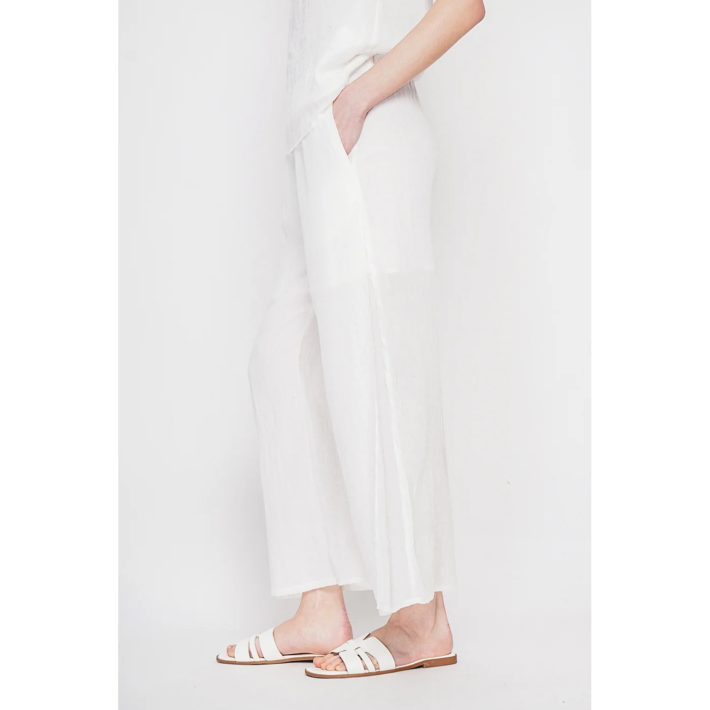 Pantalon - Blanc - Image 3