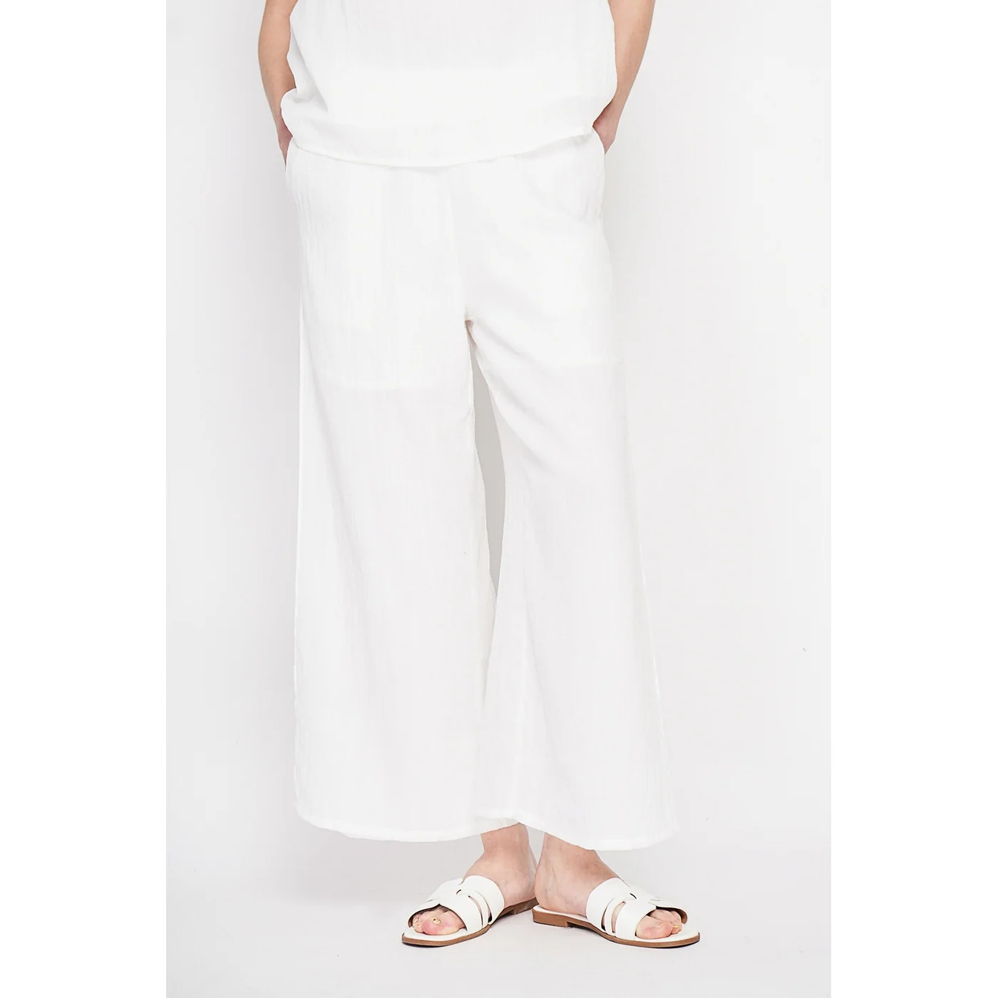 Pantalon - Blanc - Image 4