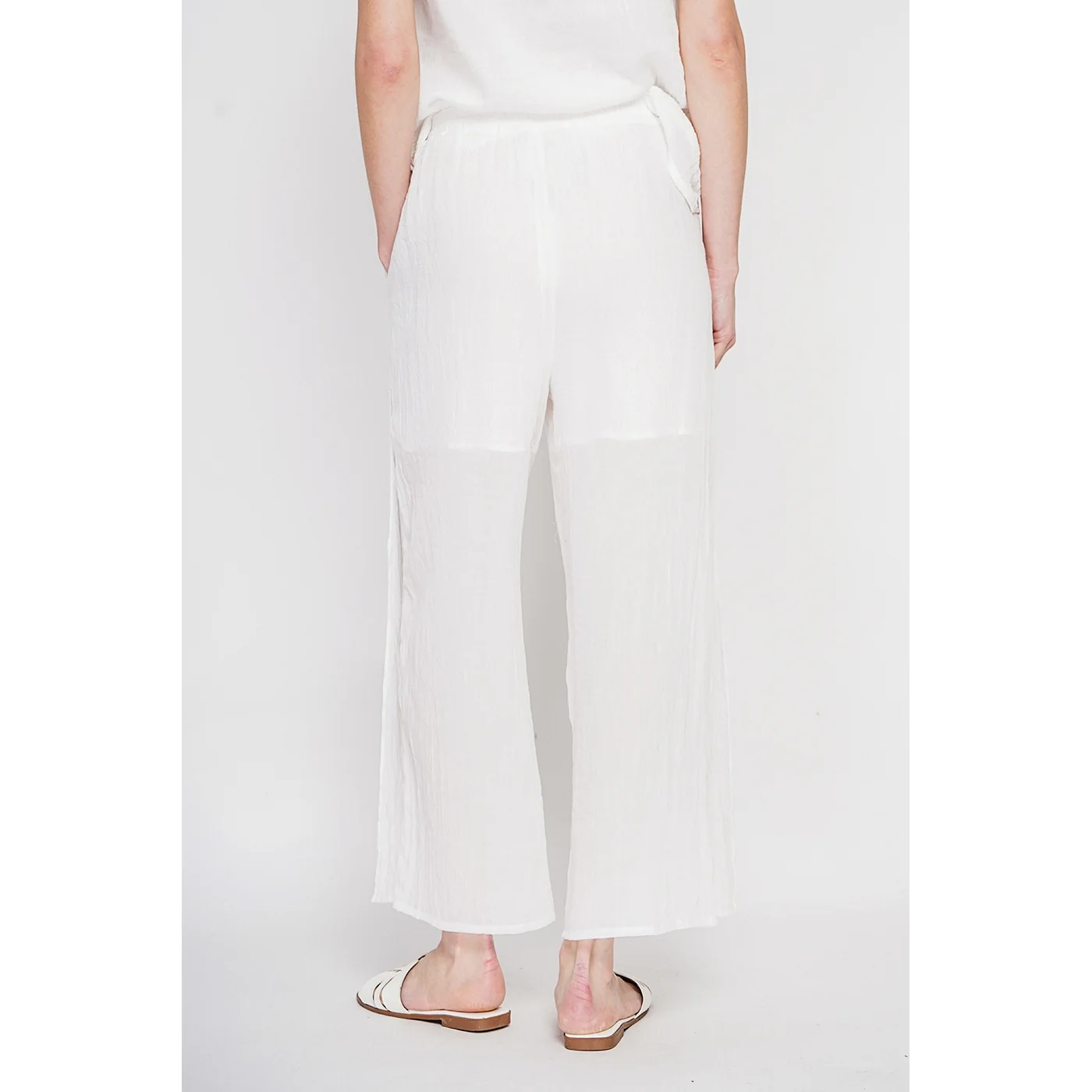 Pantalon - Blanc - Image 5