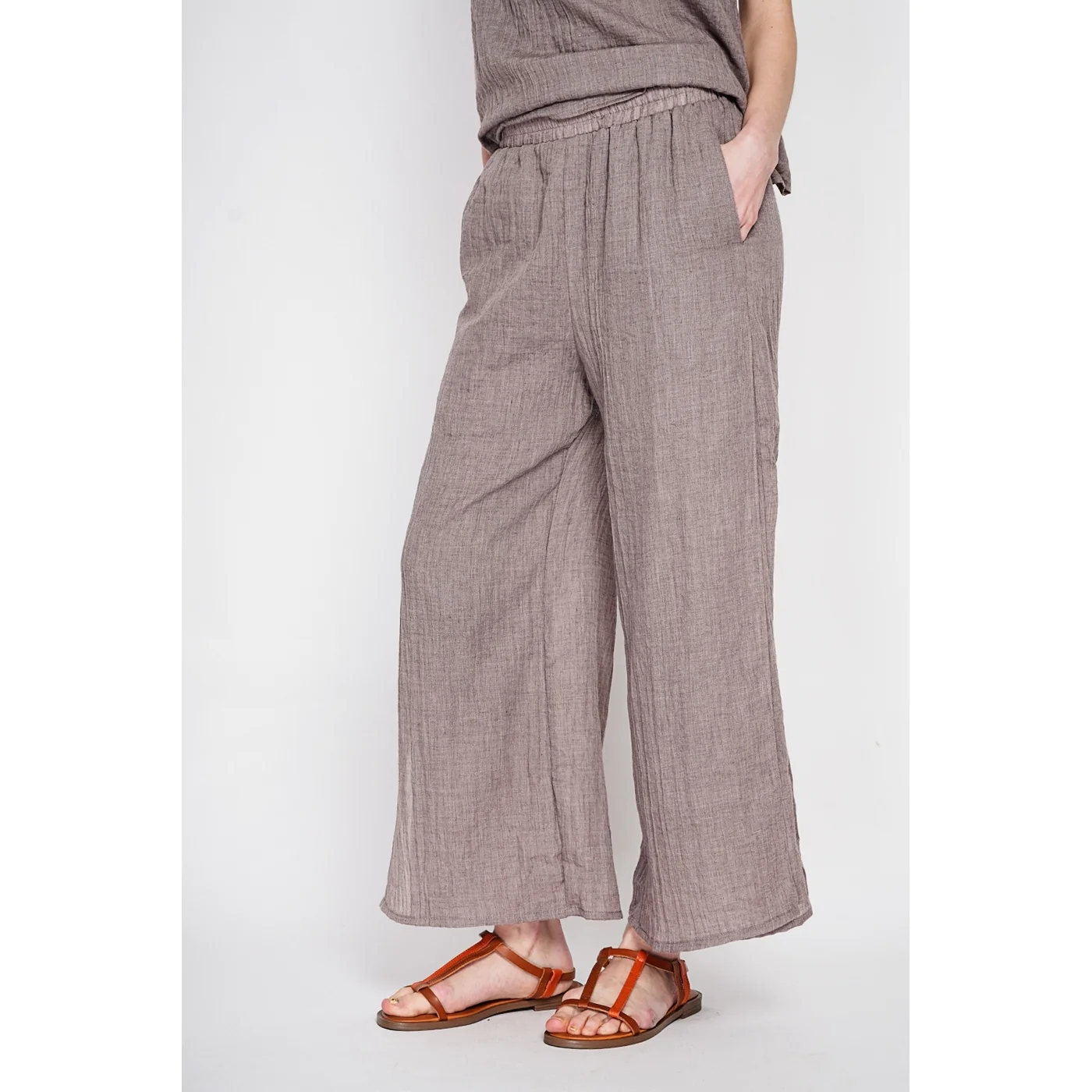 Pantalon - Cacao - Image 5