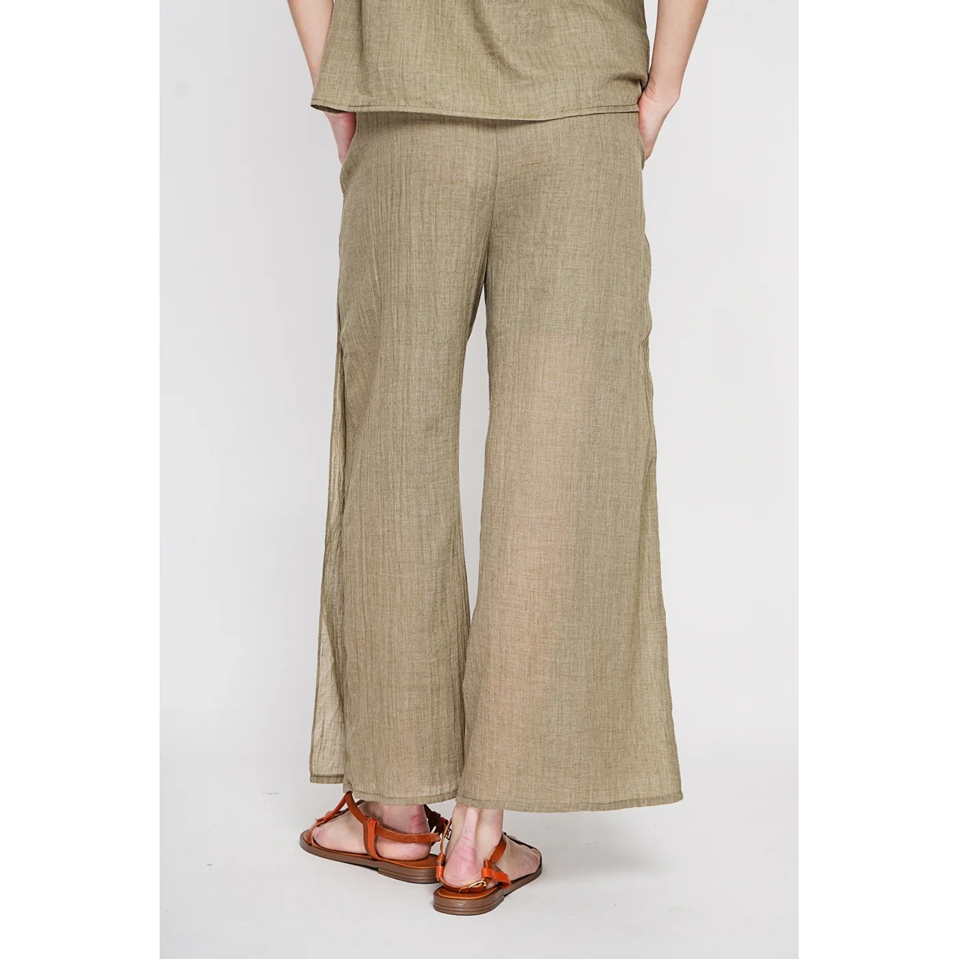 Pantalon - Kaki - Image 3
