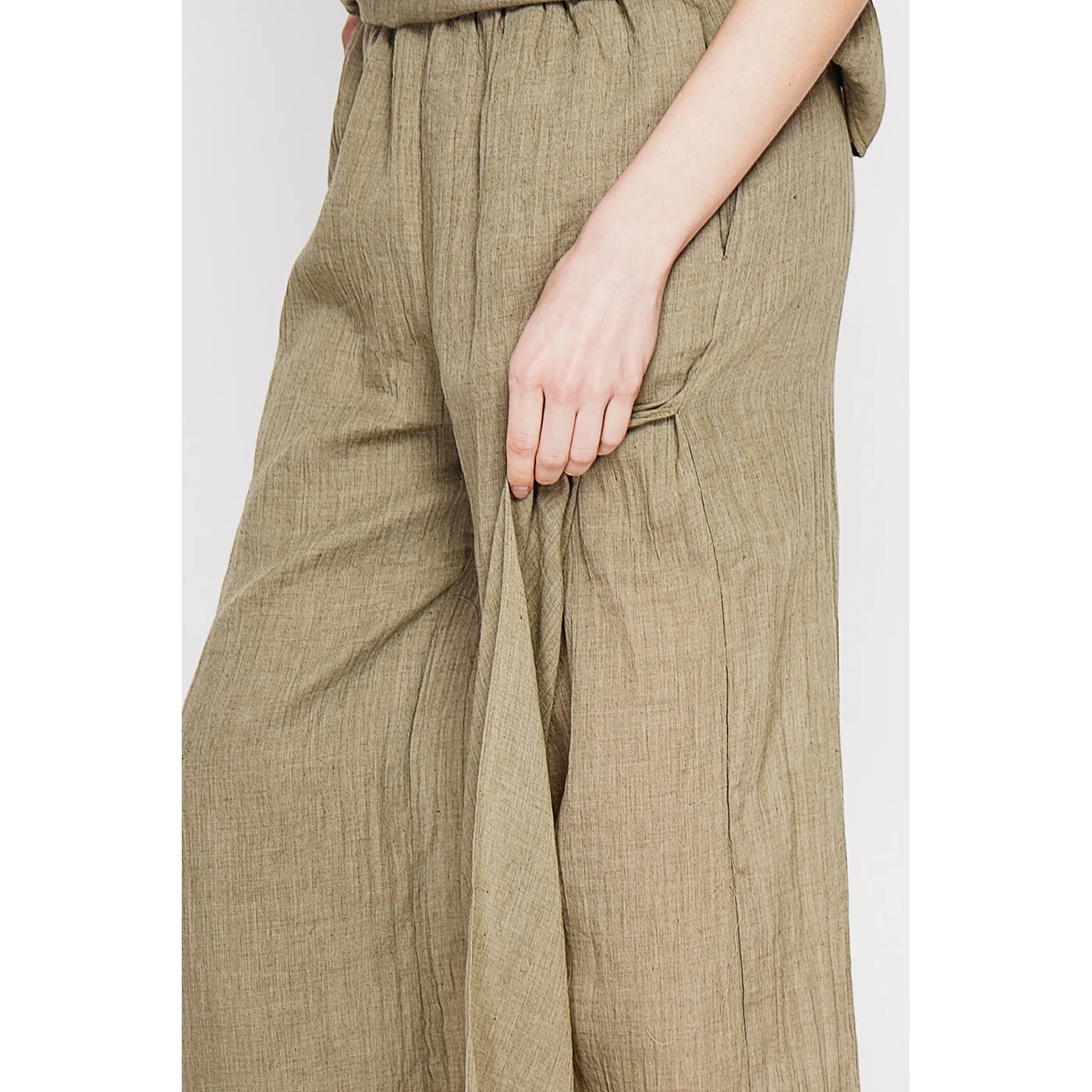 Pantalon - Kaki - Image 5