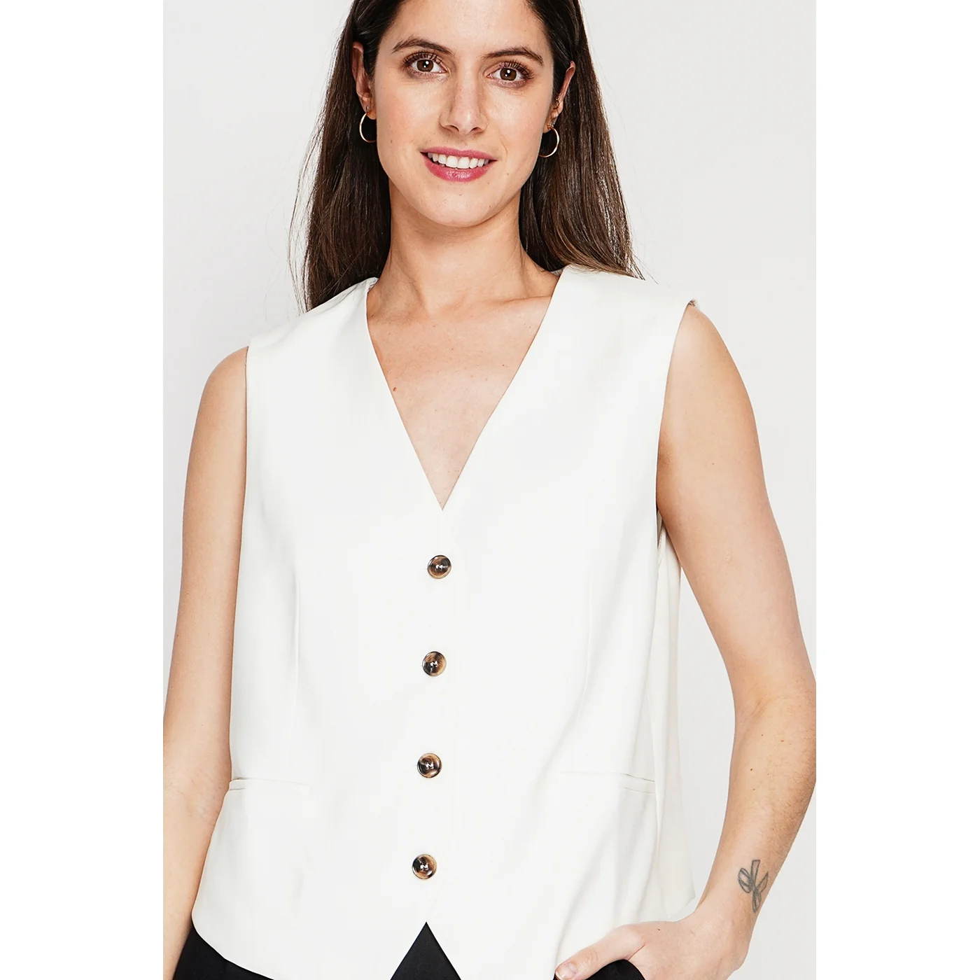 Gilet - Blanc Casse - Image 5