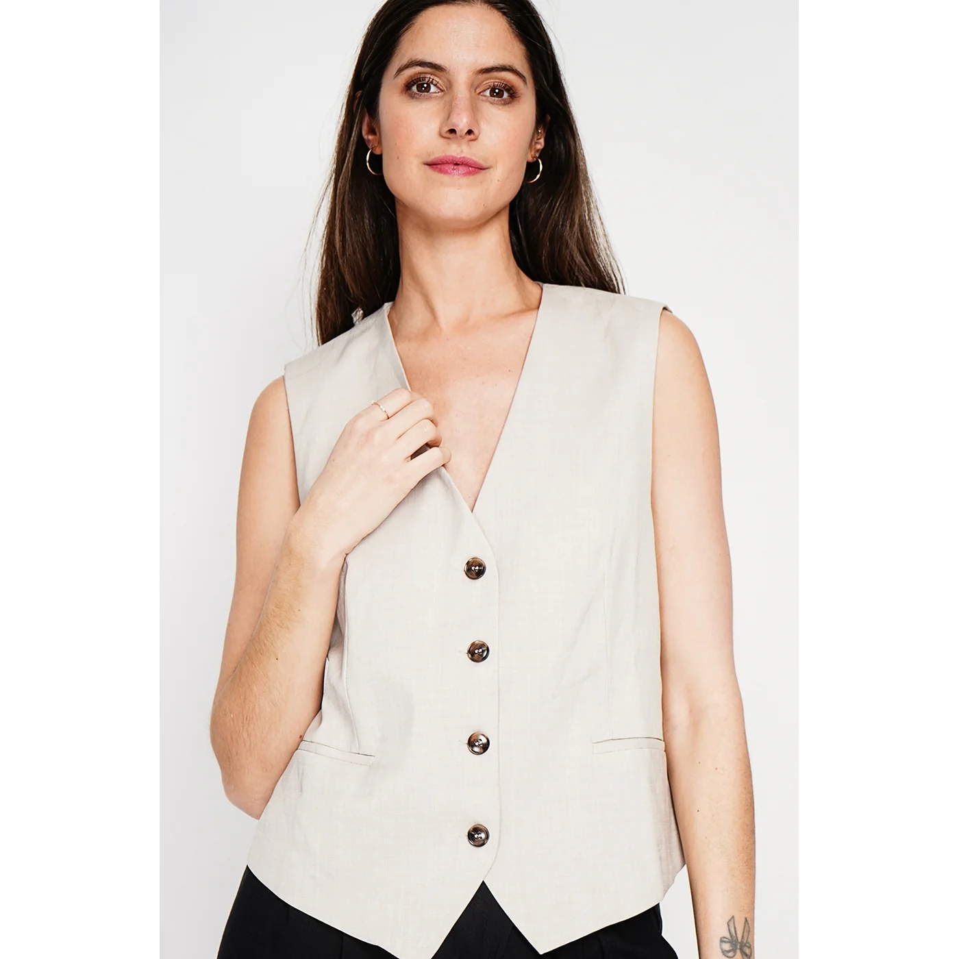 Gilet - Lin - Image 5