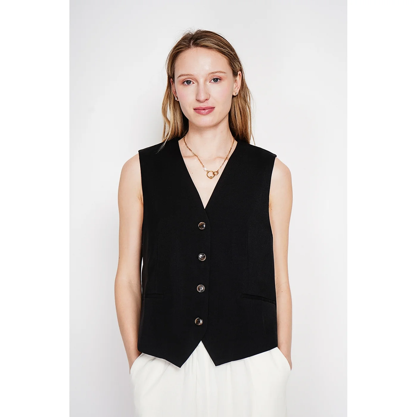 Gilet - Noir - Image 3