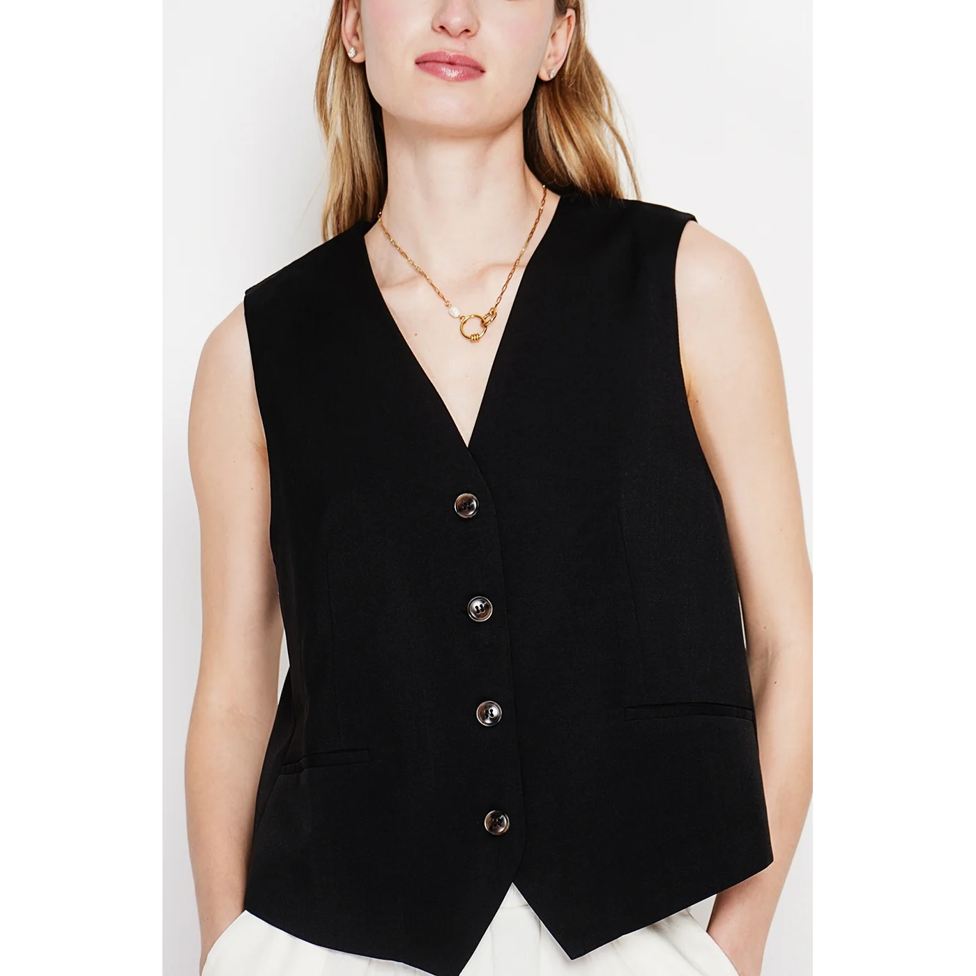 Gilet - Noir - Image 4