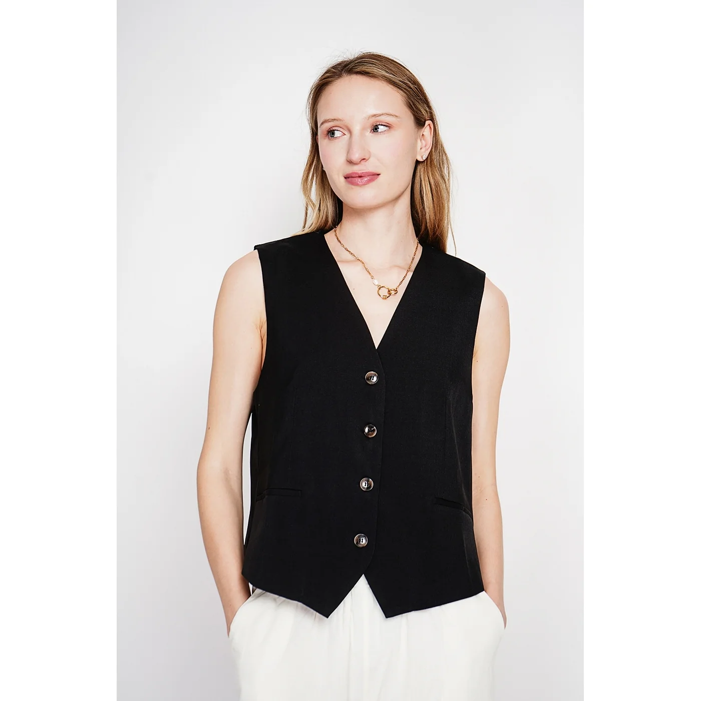 Gilet - Noir - Image 5