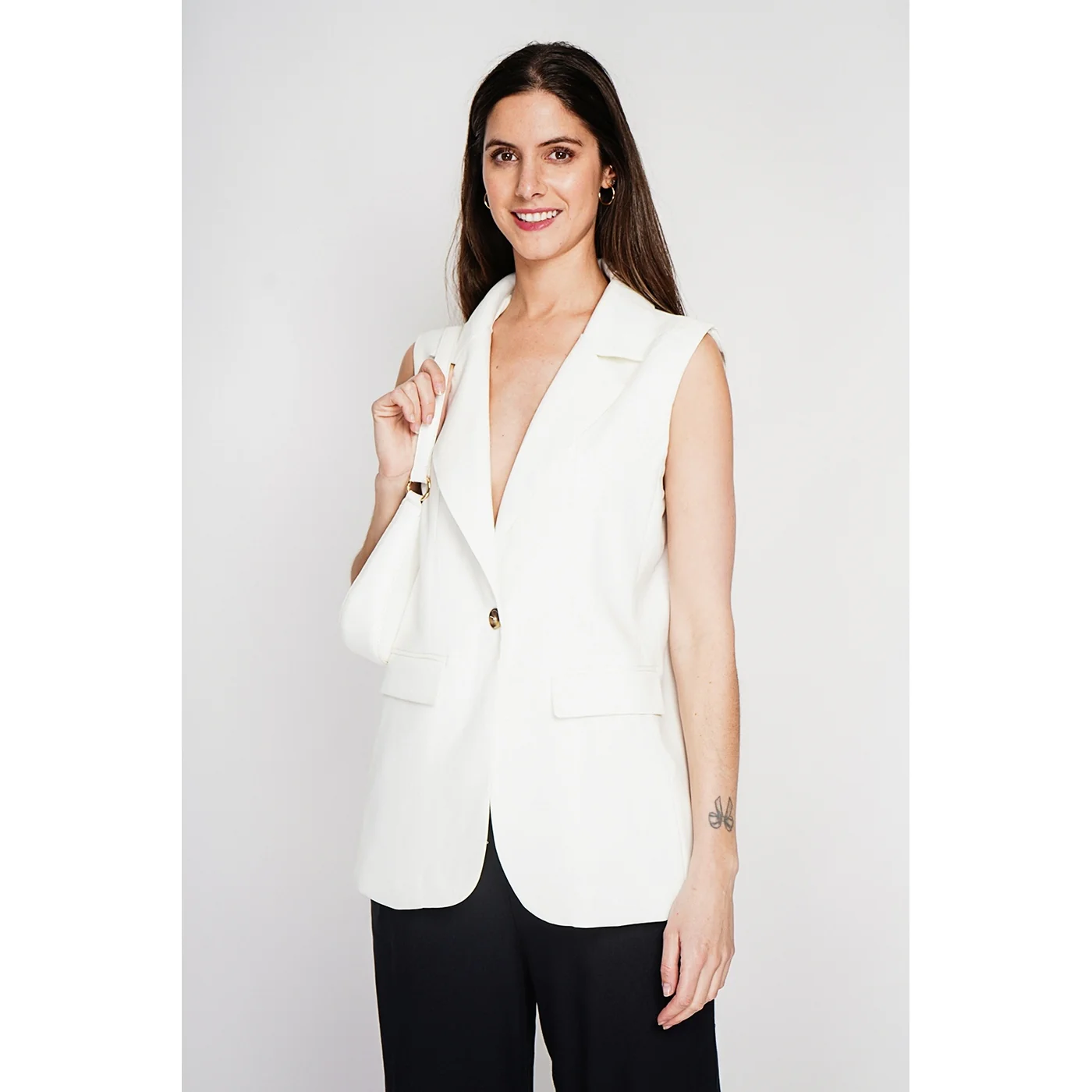 Gilet - Blanc Casse - Image 2