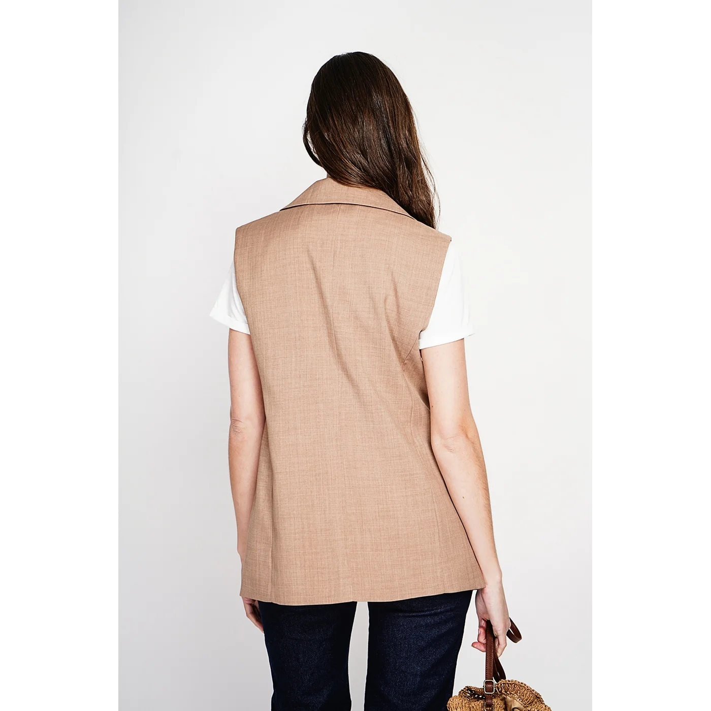 Gilet - Camel - Image 2