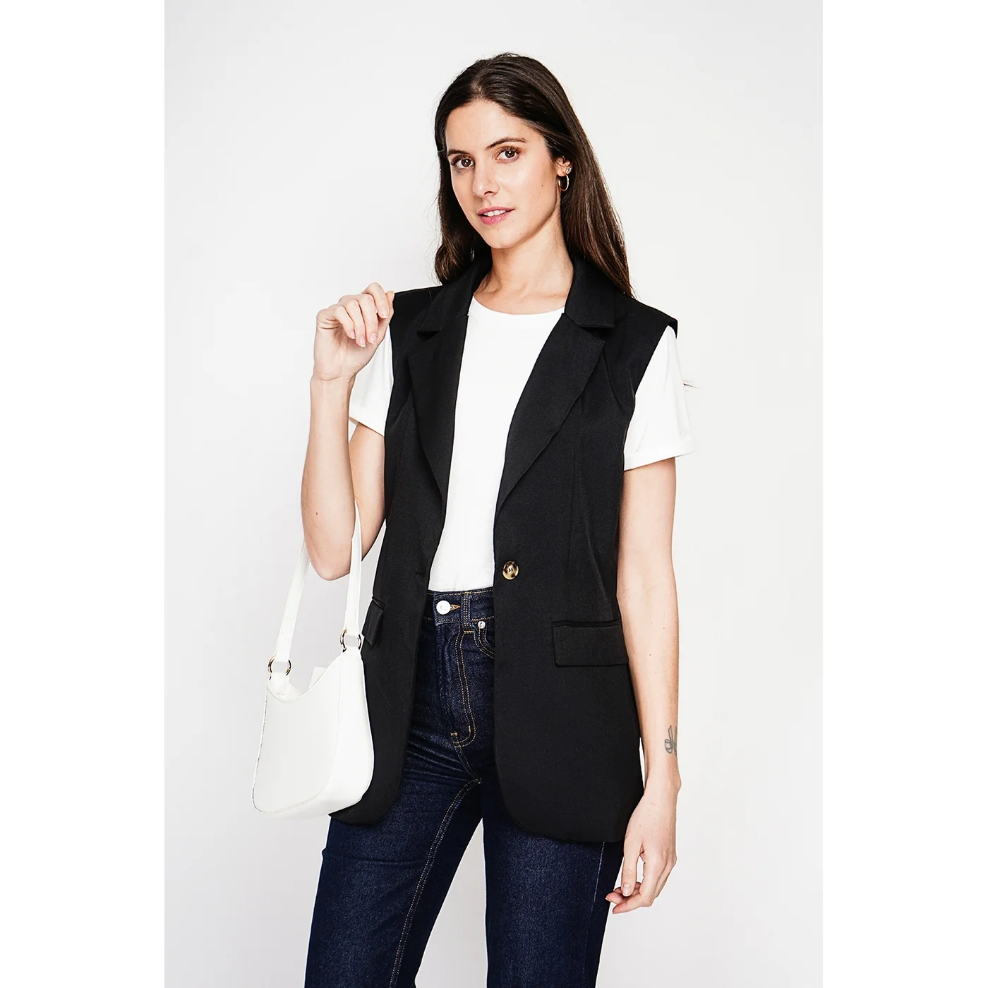 Gilet - Noir - Image 2