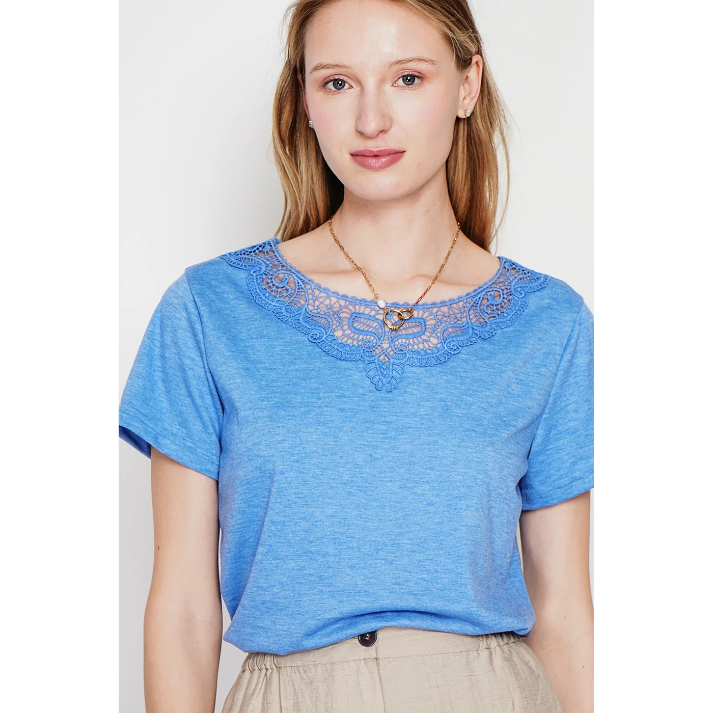 T-Shirt - Azur - Image 3