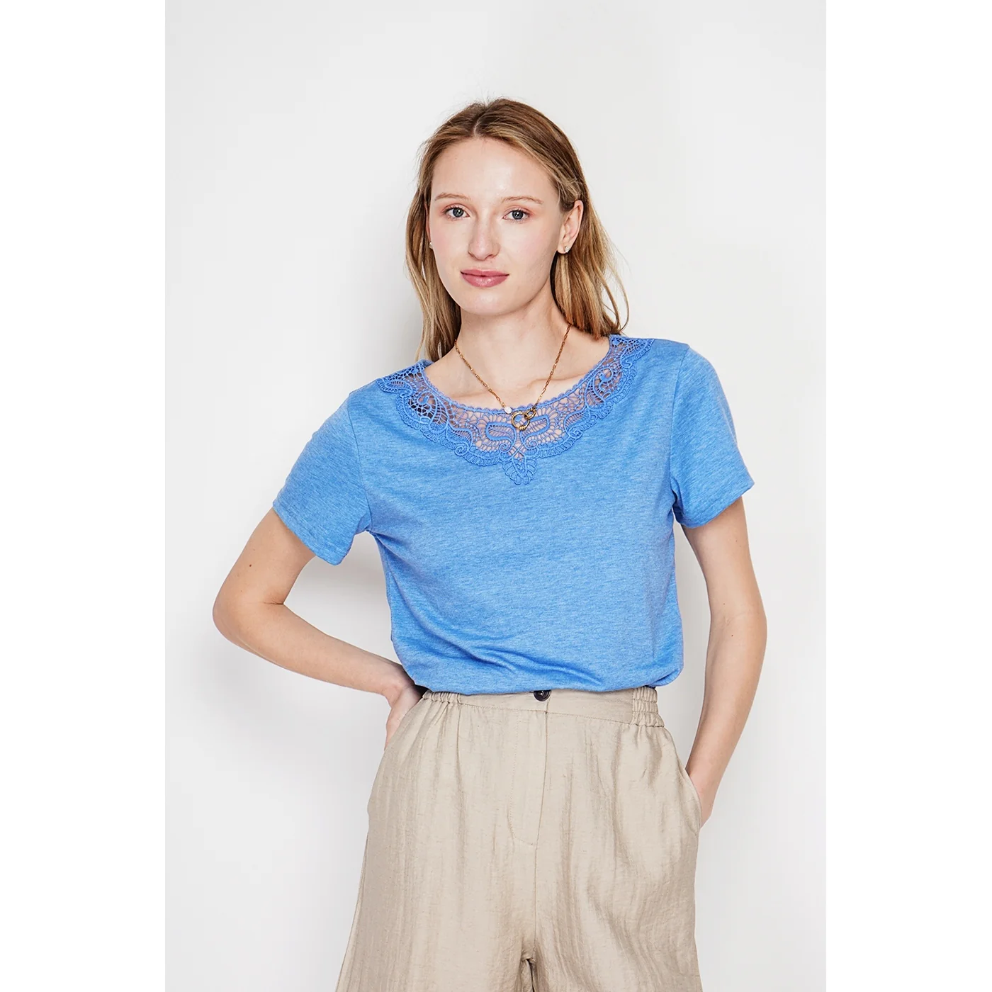 T-Shirt - Azur - Image 4