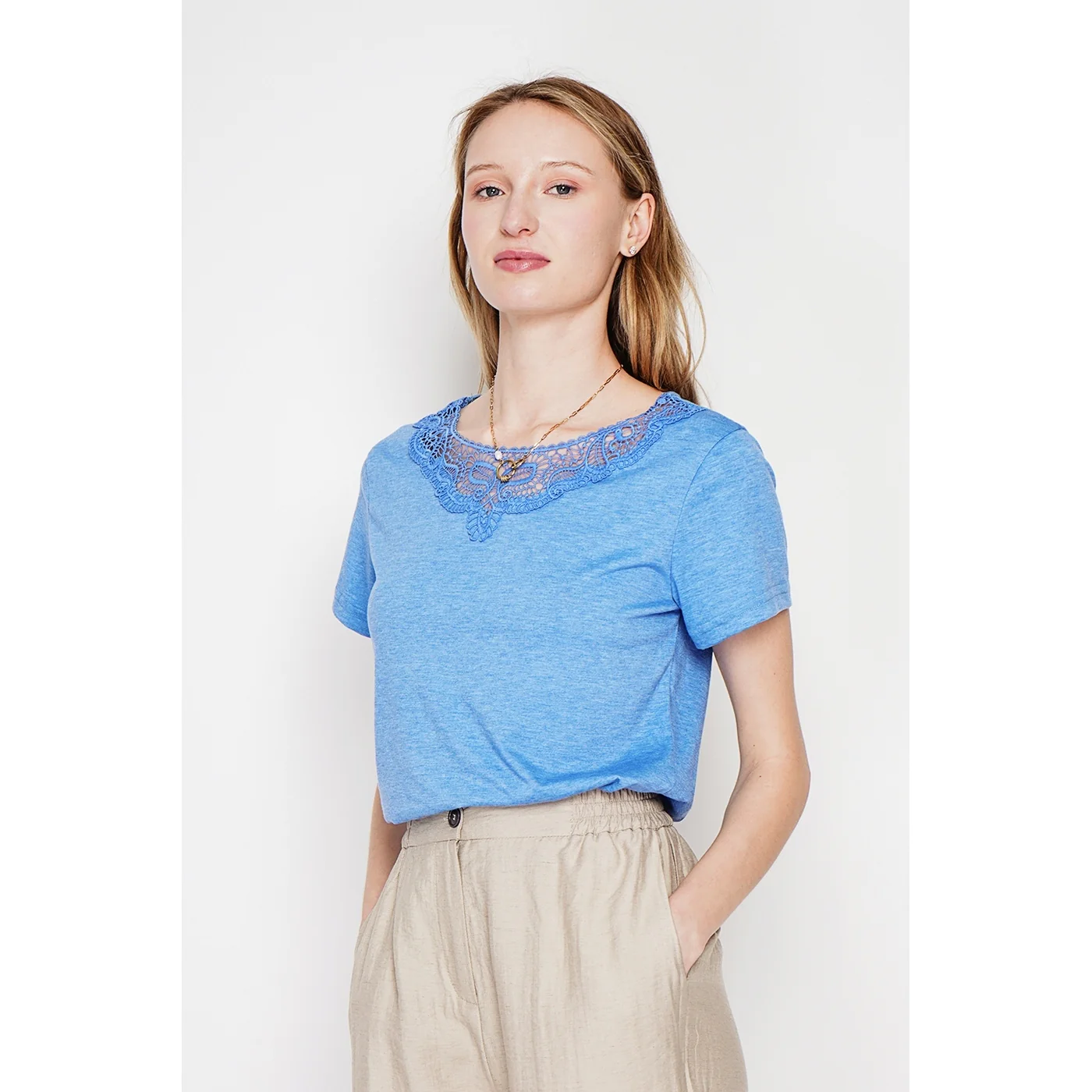 T-Shirt - Azur - Image 5