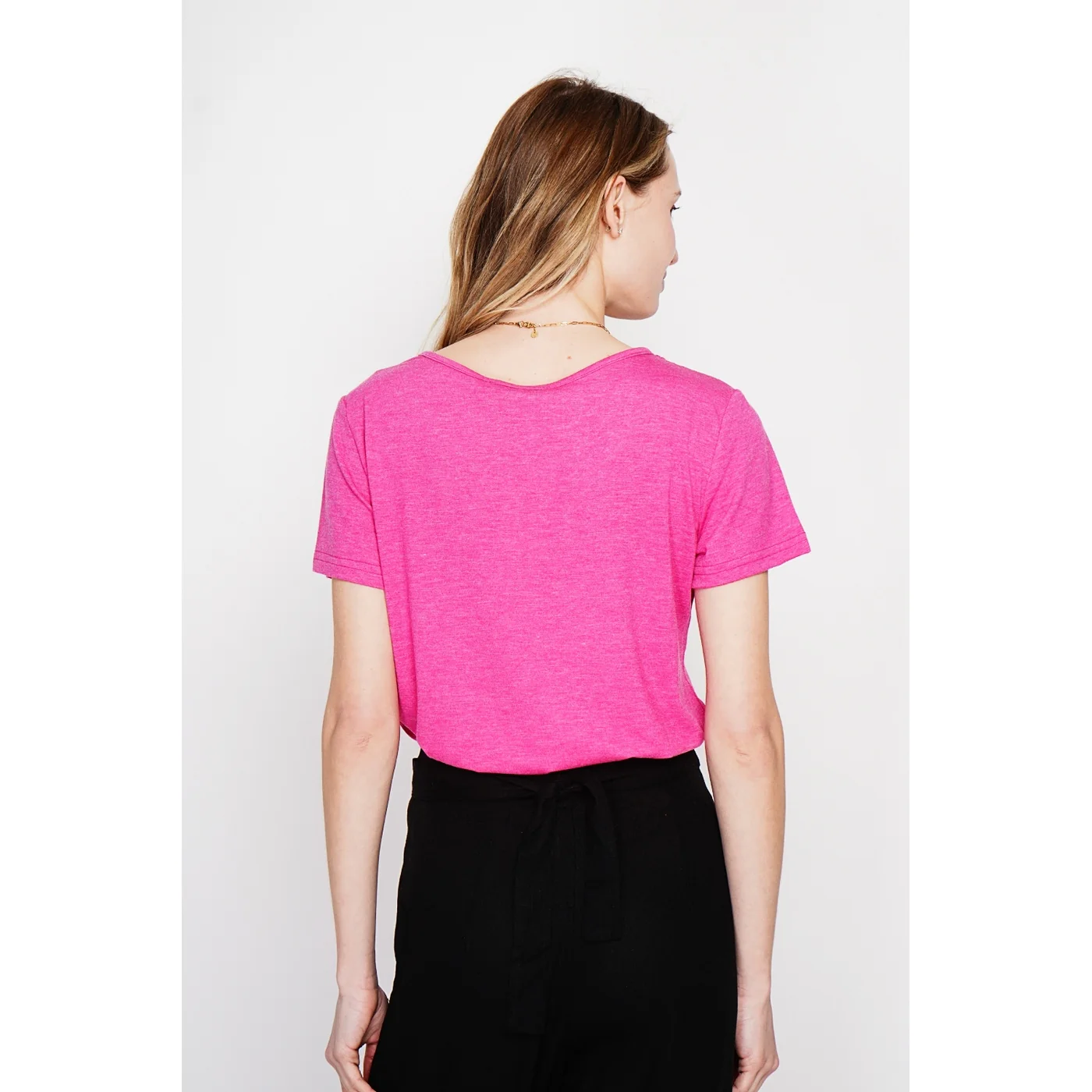 T-Shirt - Fushia - Image 4