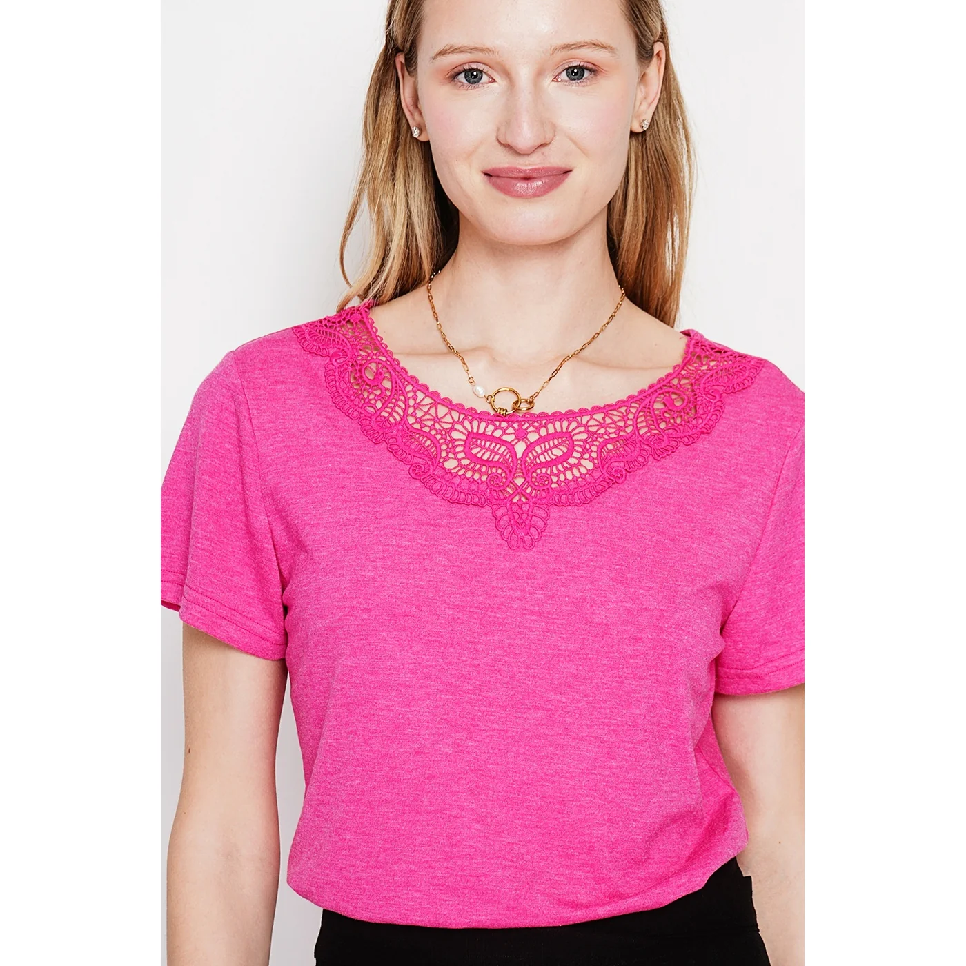 T-Shirt - Fushia - Image 5