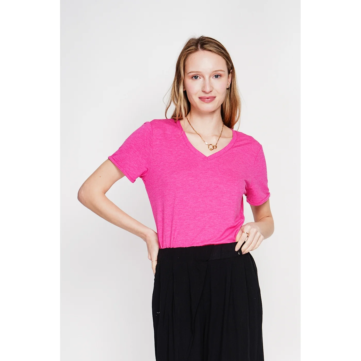 T-Shirt - Fushia - Image 3