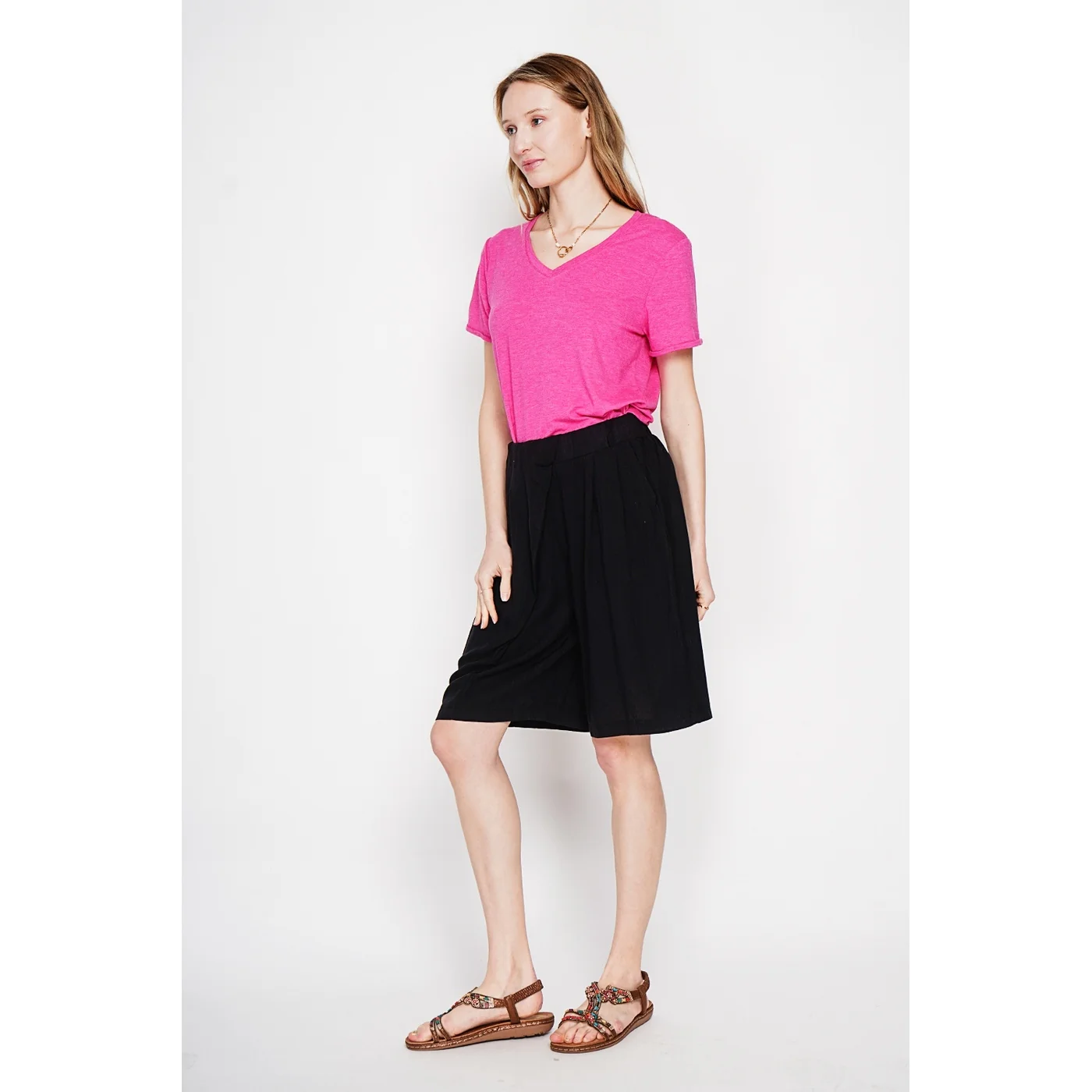 T-Shirt - Fushia - Image 4