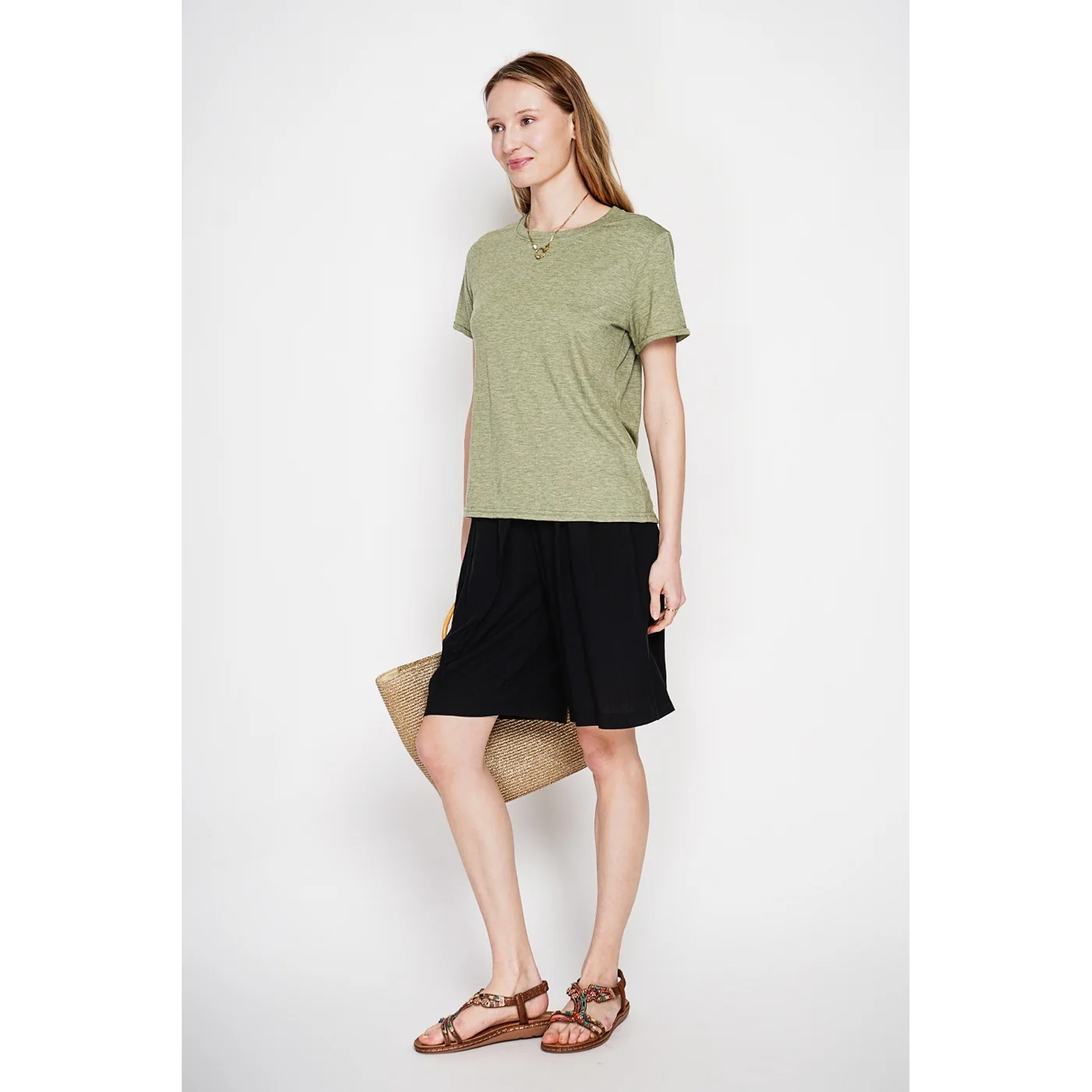 T-Shirt - Kaki Claire - Image 3