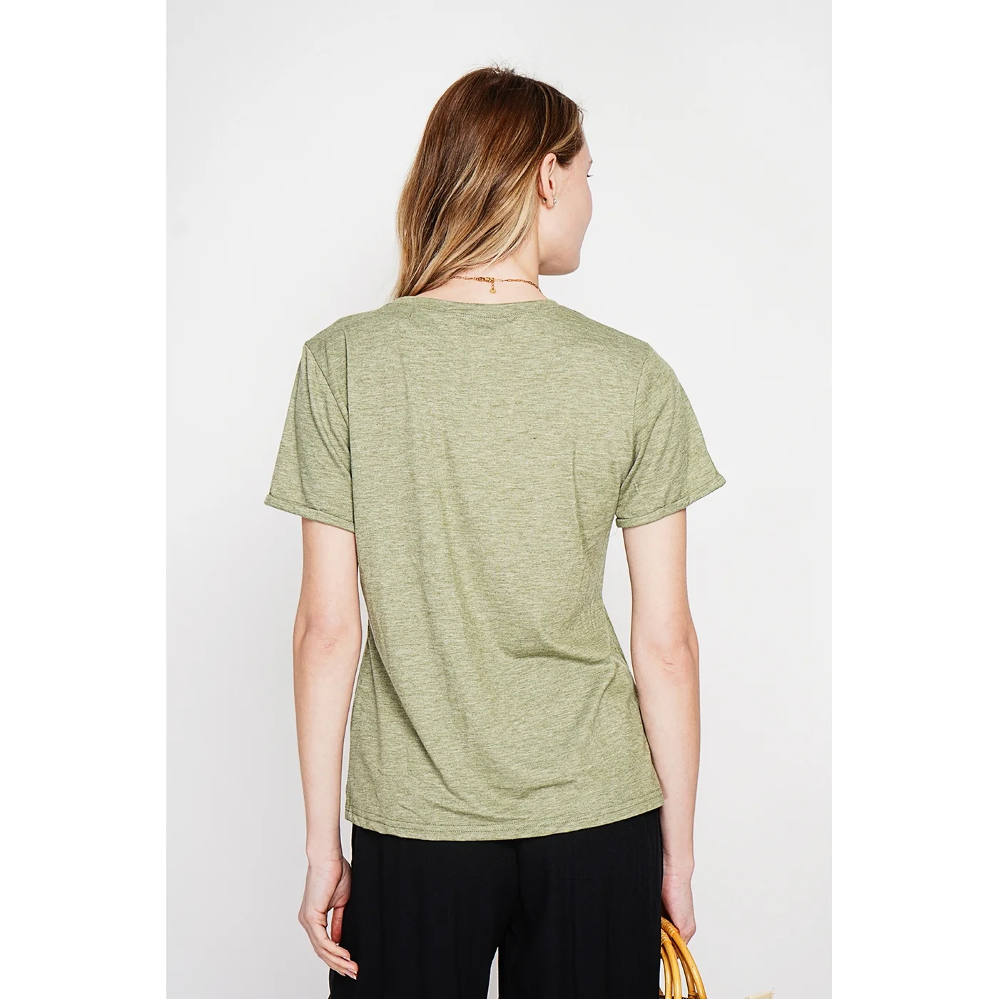 T-Shirt - Kaki Claire - Image 4
