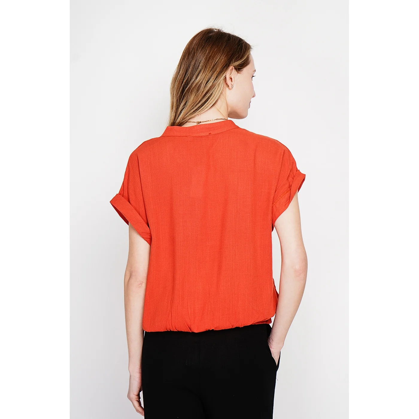 Chemise - Orange - Image 2